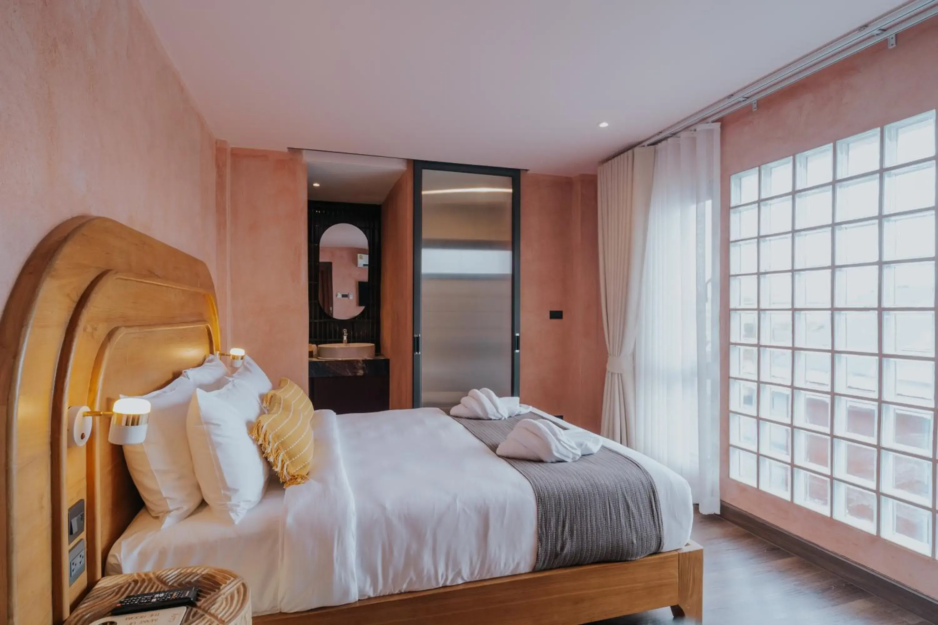 Bed in Hotel Clay Chiang Mai Bed in Hotel Clay Chiang Mai