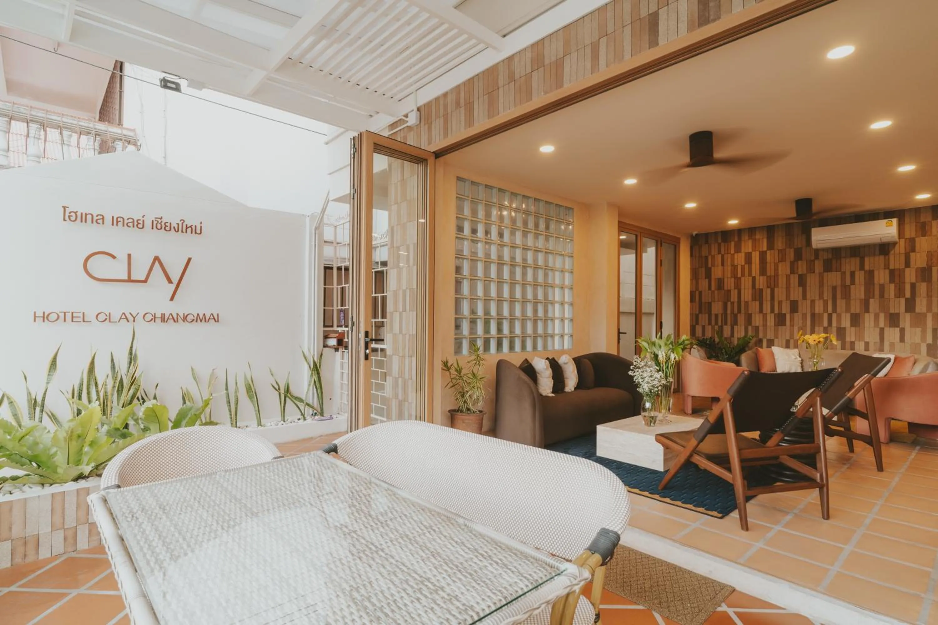 Lobby or reception in Hotel Clay Chiang Mai