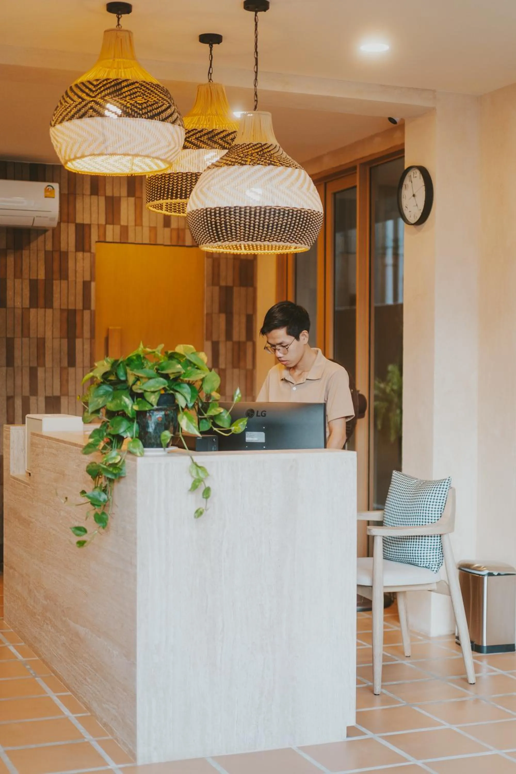 Lobby or reception in Hotel Clay Chiang Mai