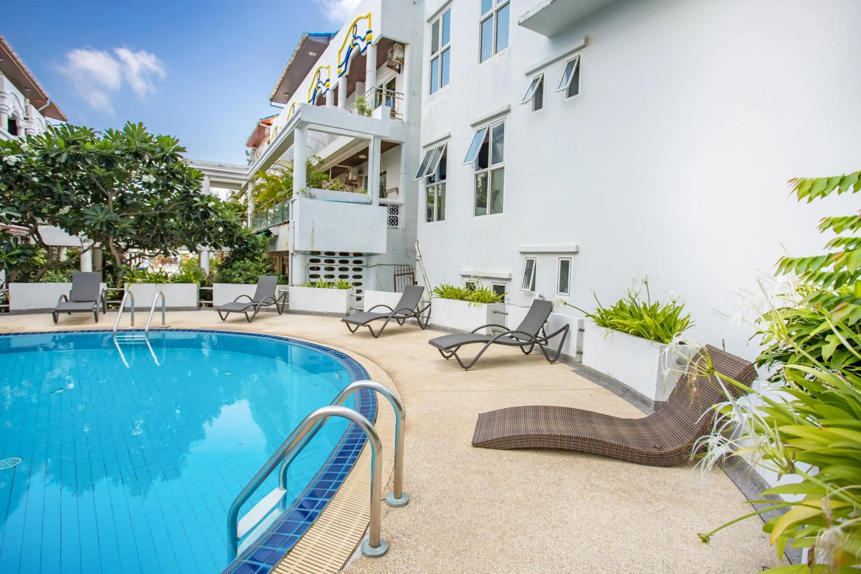 Swimming pool in Patong Tower Holiday Rentals