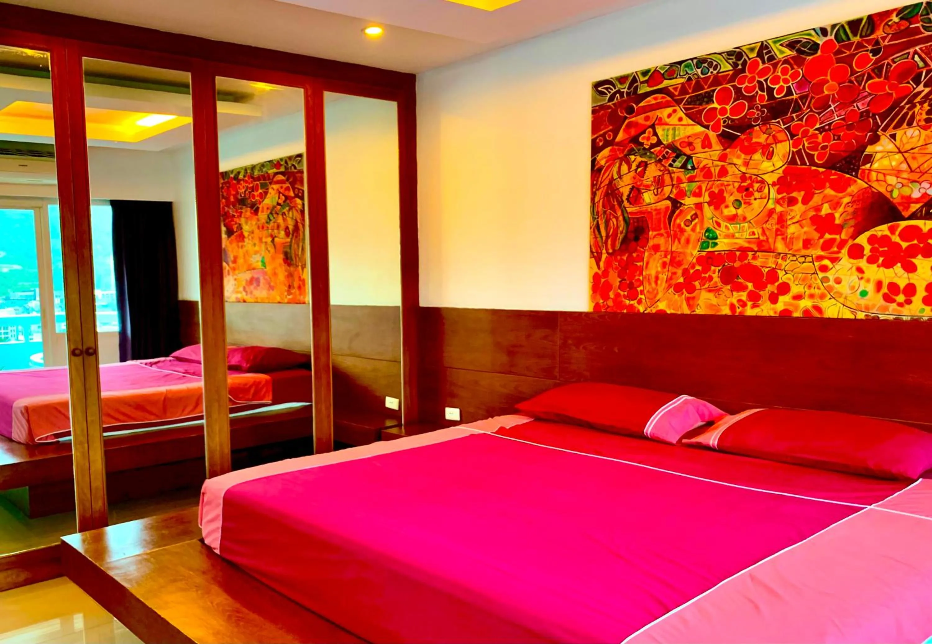 Bed in Patong Tower Holiday Rentals