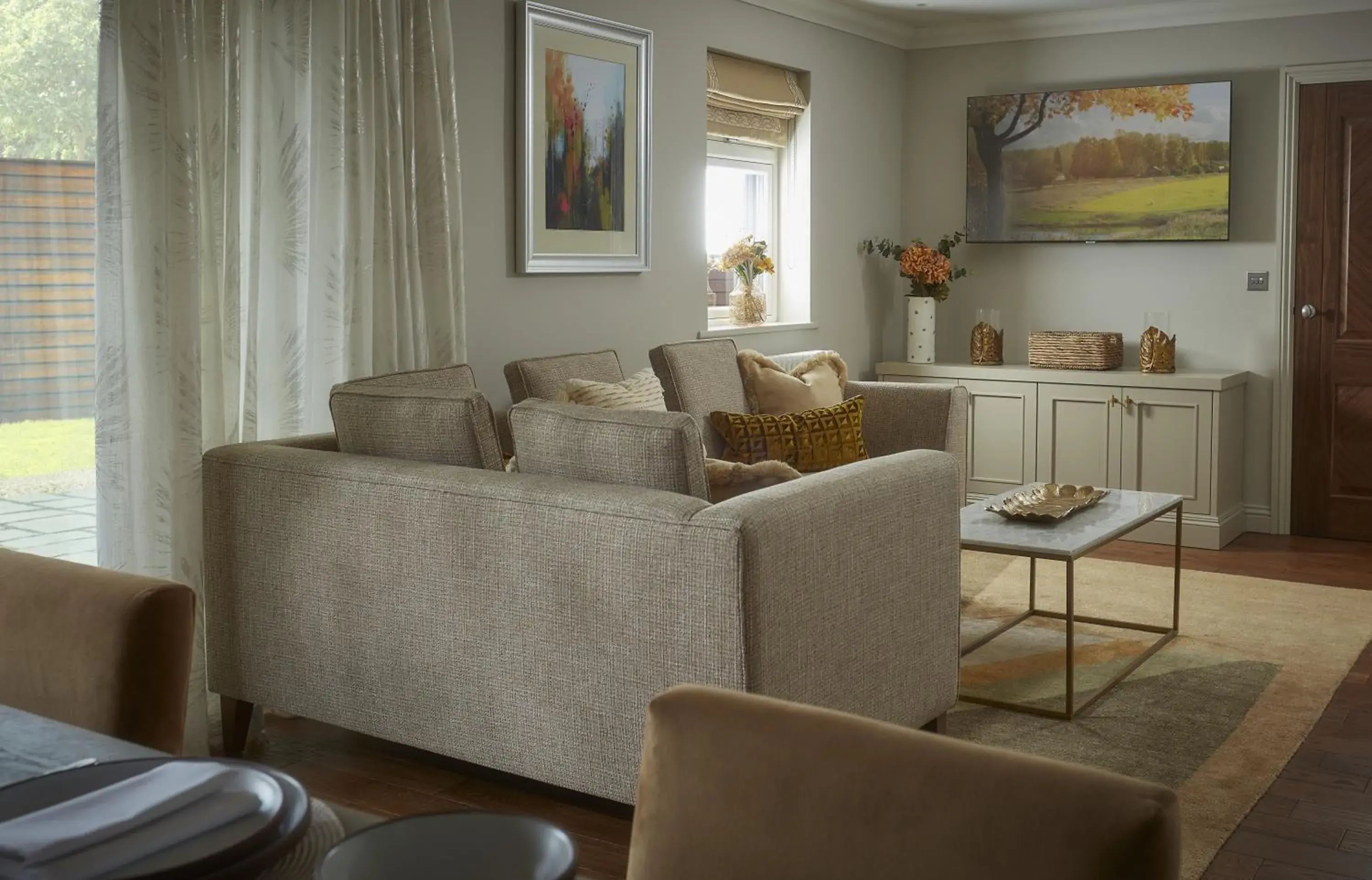 Living room in Brockencote Hall Living room in Brockencote Hall