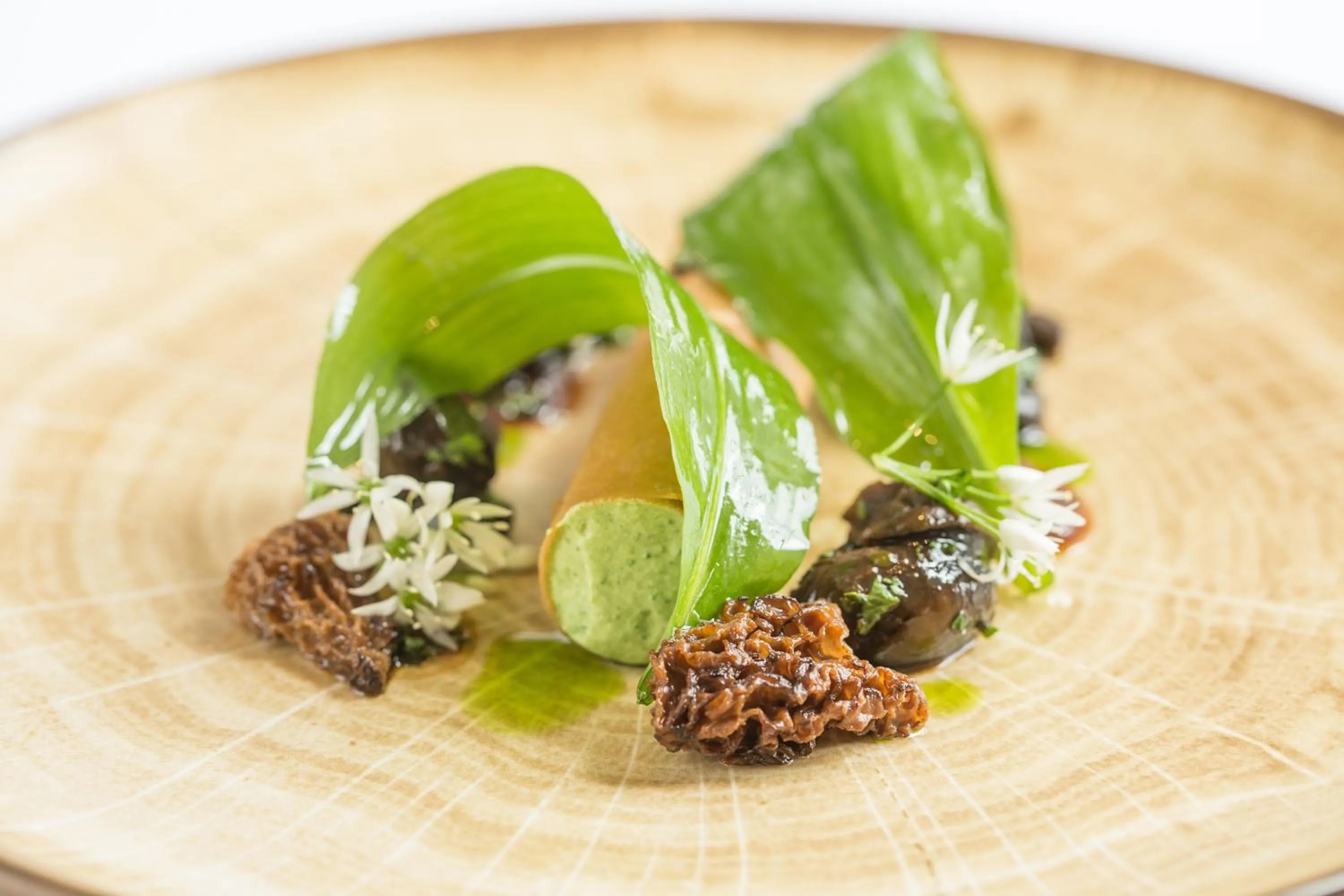 Food close-up in Brockencote Hall