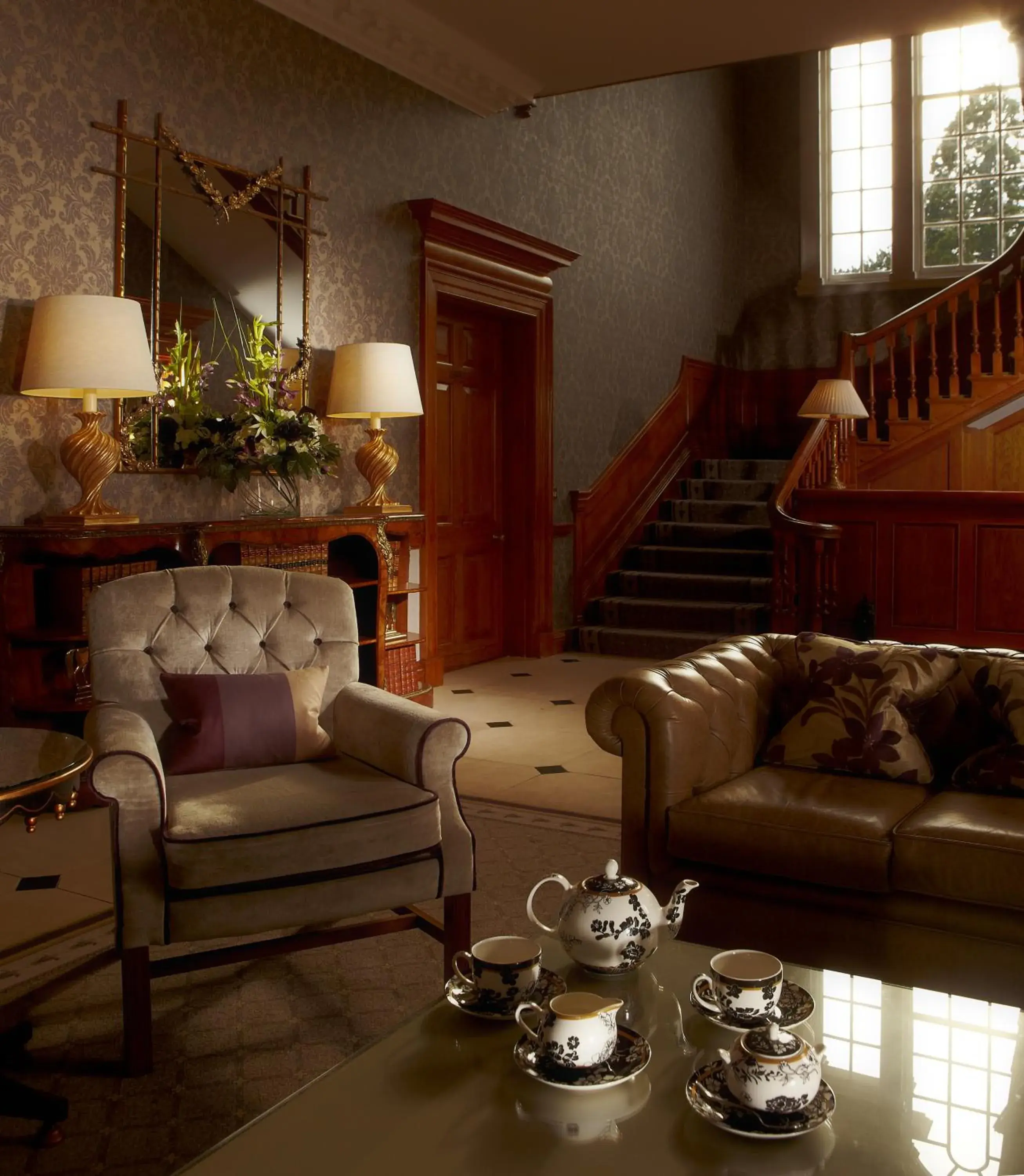 Lobby or reception in Brockencote Hall Lobby or reception in Brockencote Hall