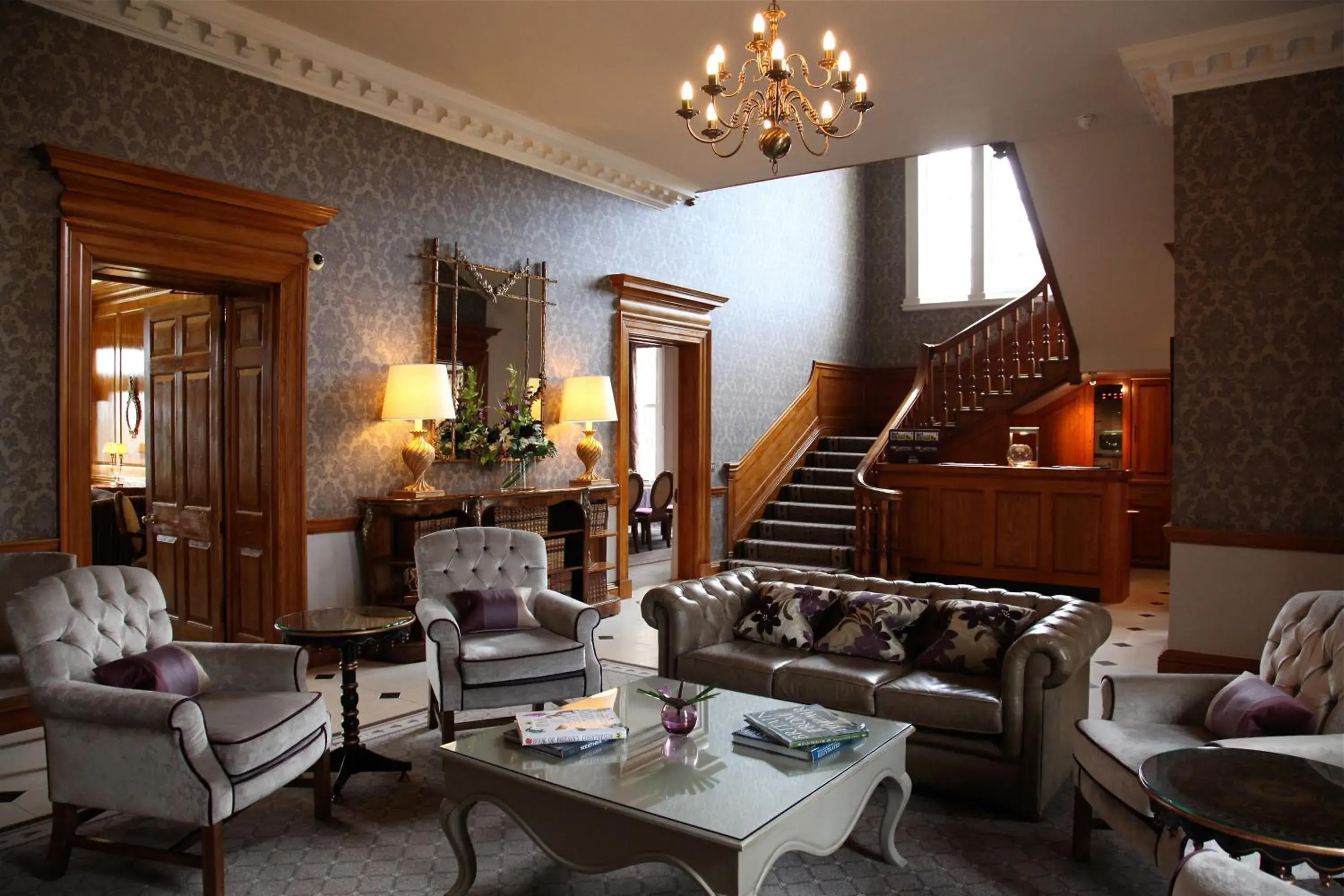 Lobby or reception in Brockencote Hall Lobby or reception in Brockencote Hall