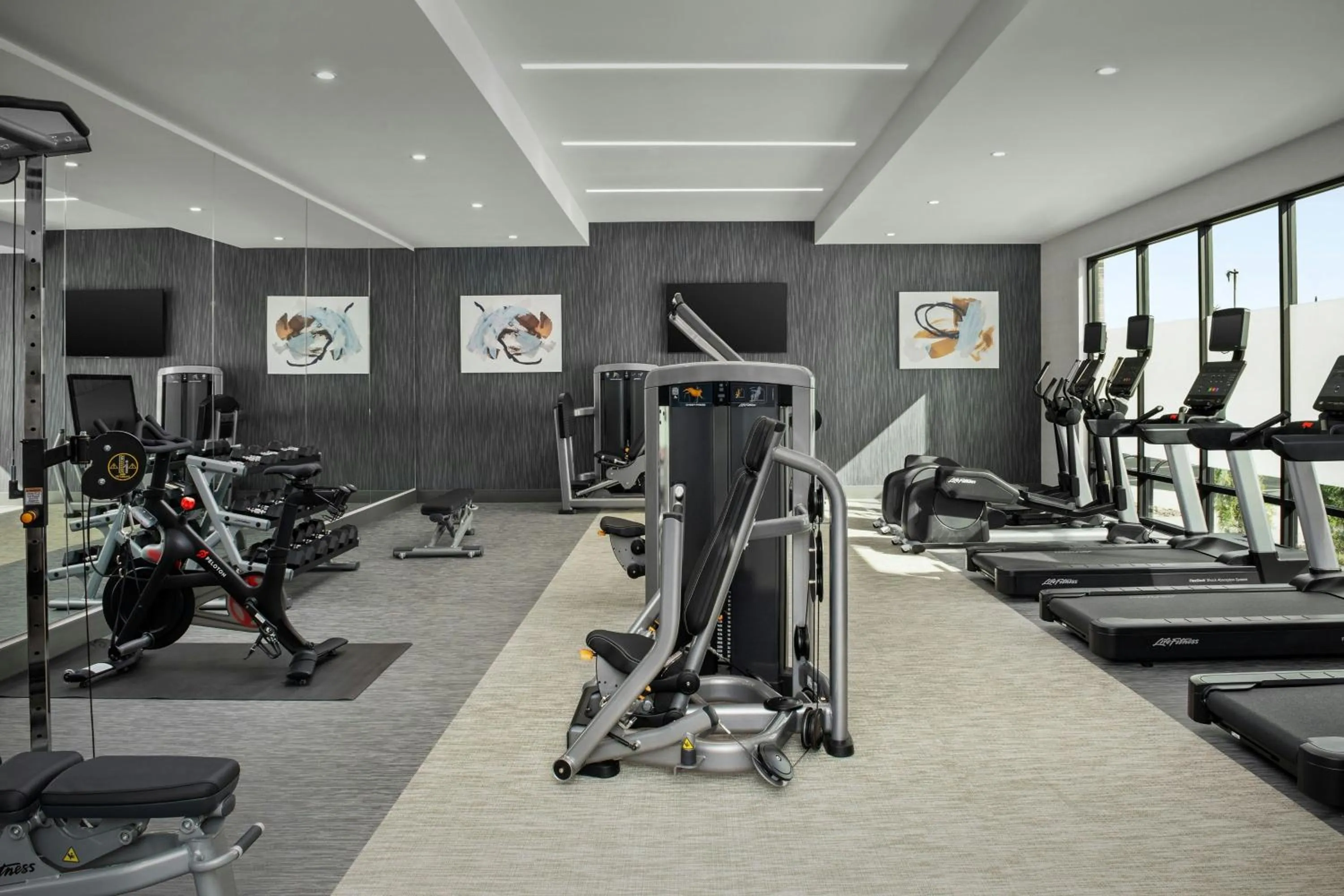 Fitness centre/facilities in Courtyard by Marriott Bozeman