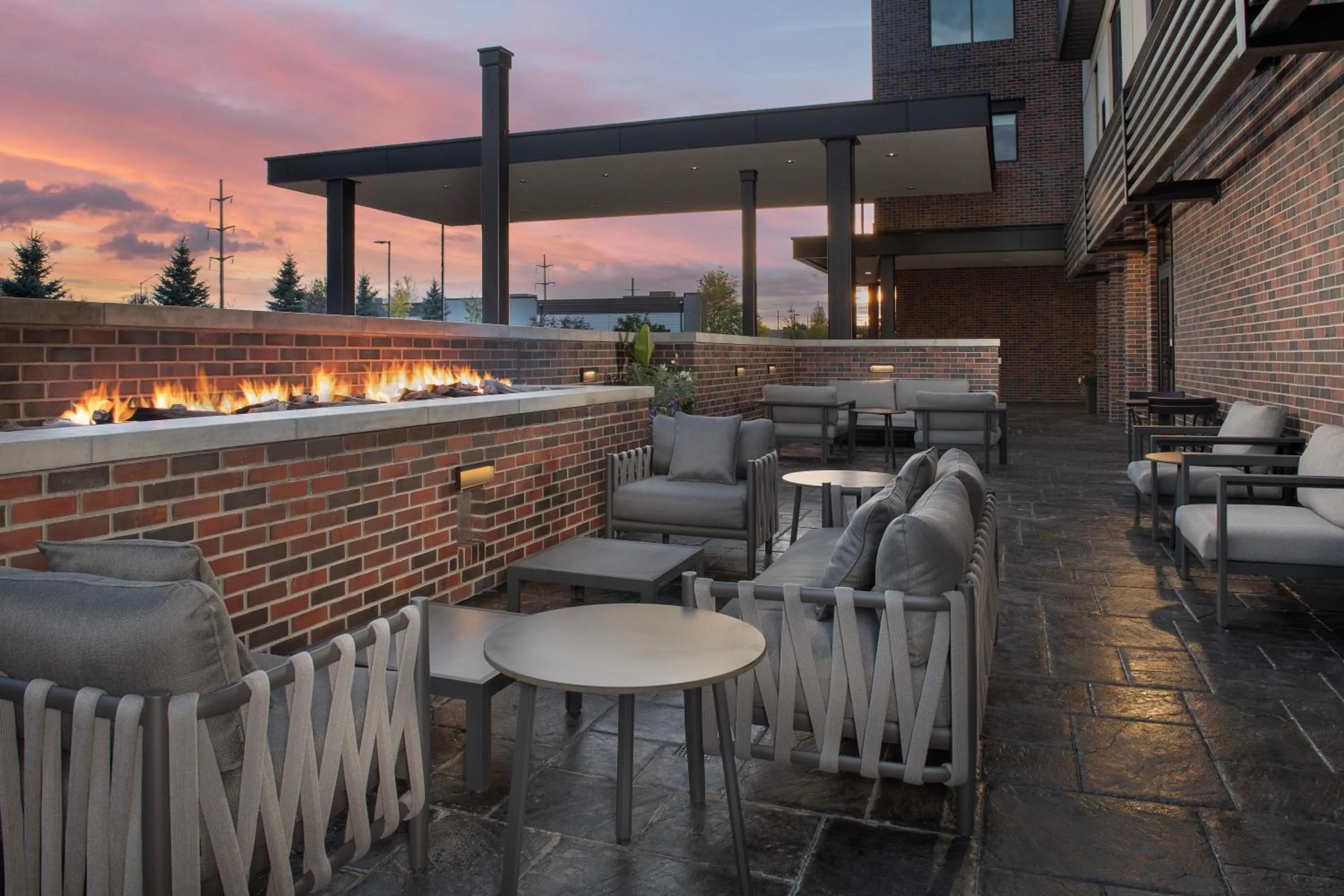 Patio in Courtyard by Marriott Bozeman
