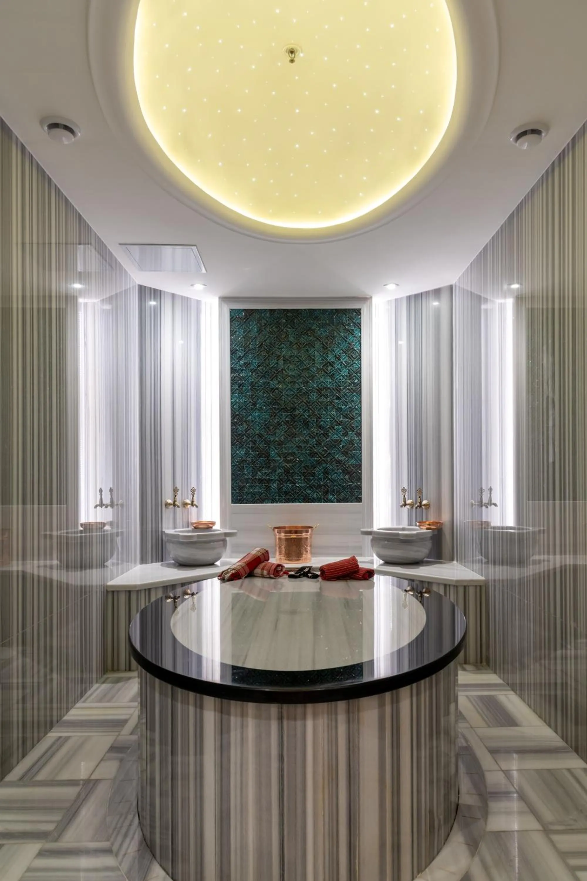 Sauna in Orient Occident Hotel Istanbul, Autograph Collection