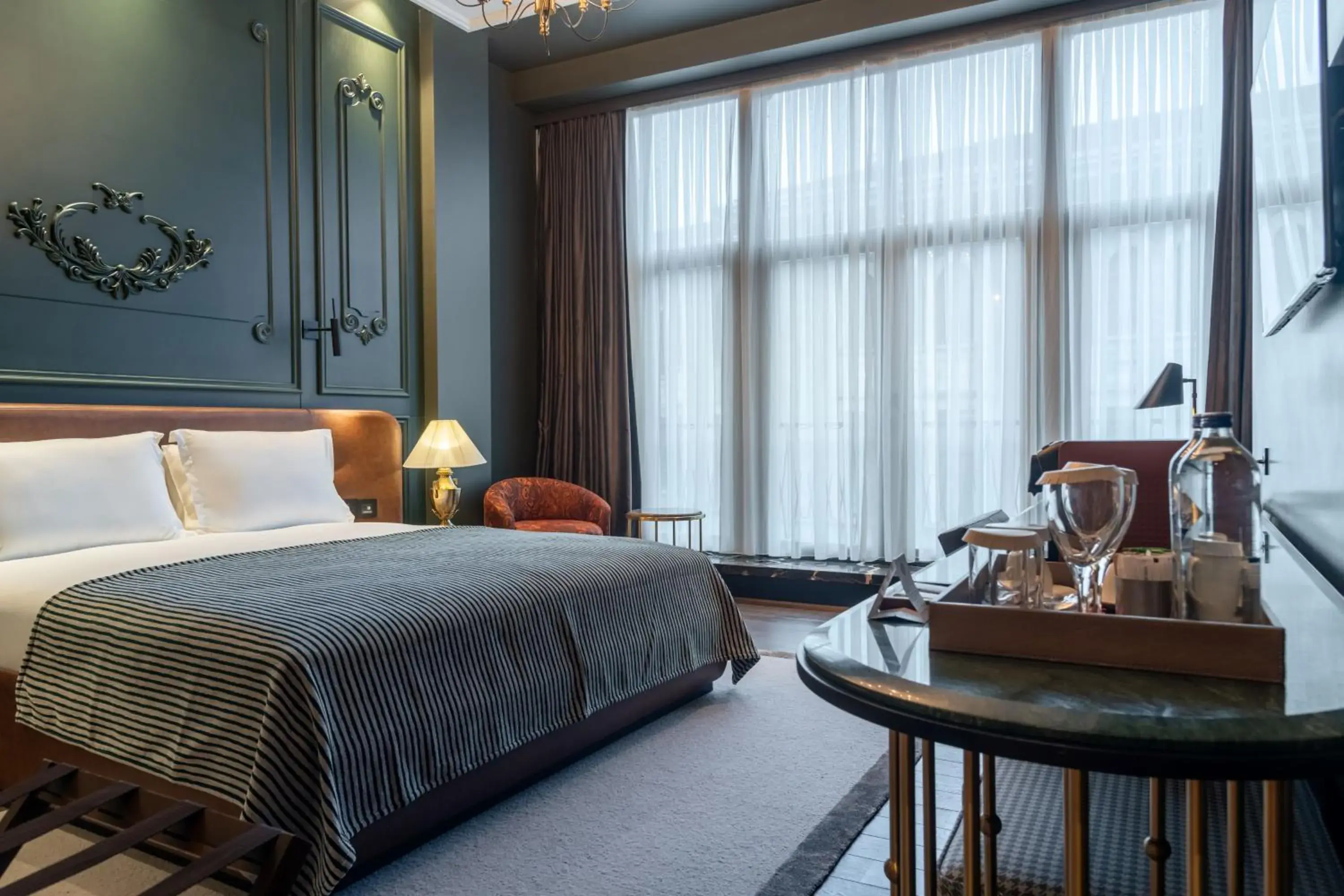 Bedroom, Bed in Orient Occident Hotel Istanbul, Autograph Collection Bedroom, Bed in Orient Occident Hotel Istanbul, Autograph Collection