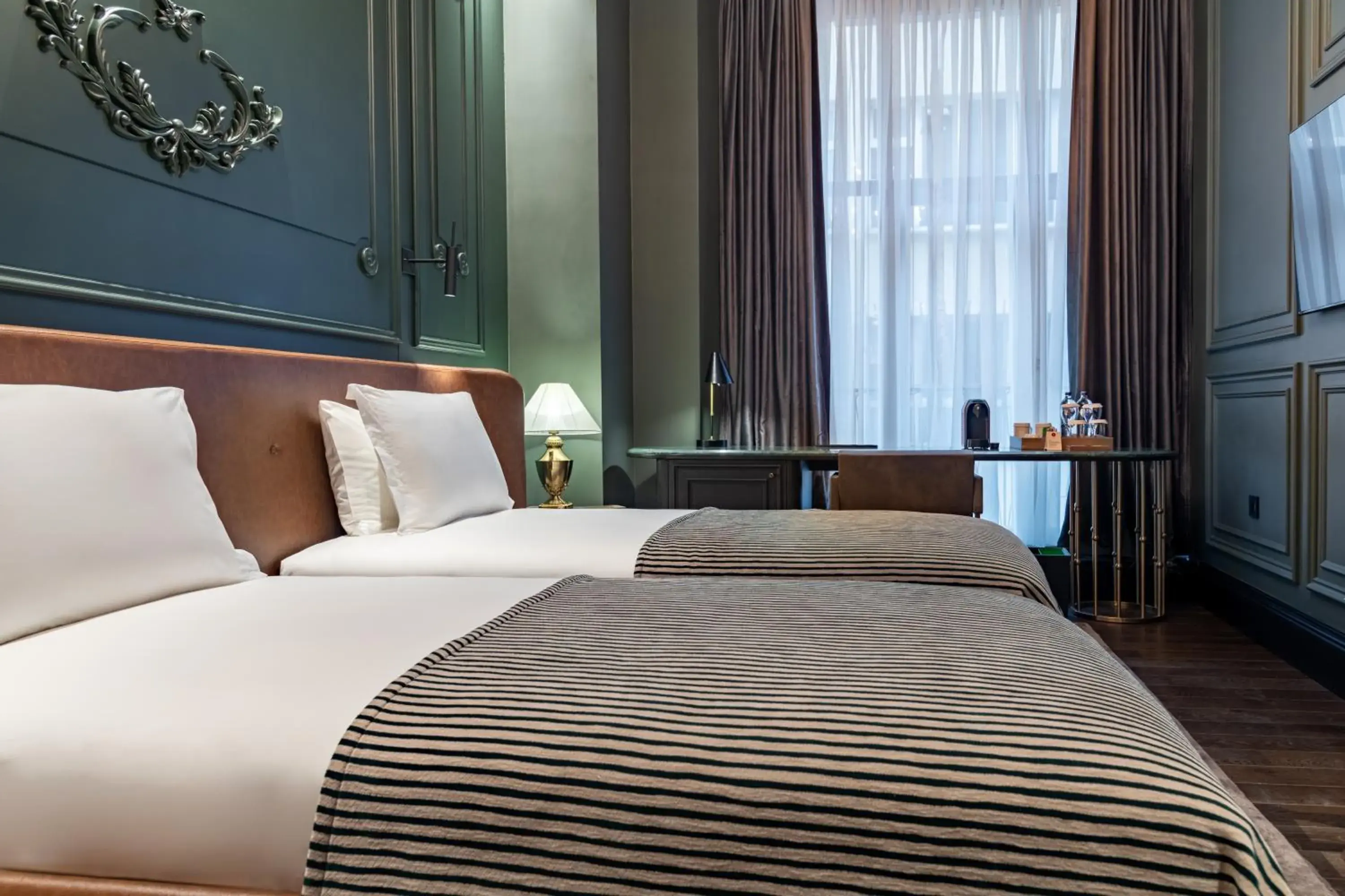 Bedroom, Bed in Orient Occident Hotel Istanbul, Autograph Collection Bedroom, Bed in Orient Occident Hotel Istanbul, Autograph Collection