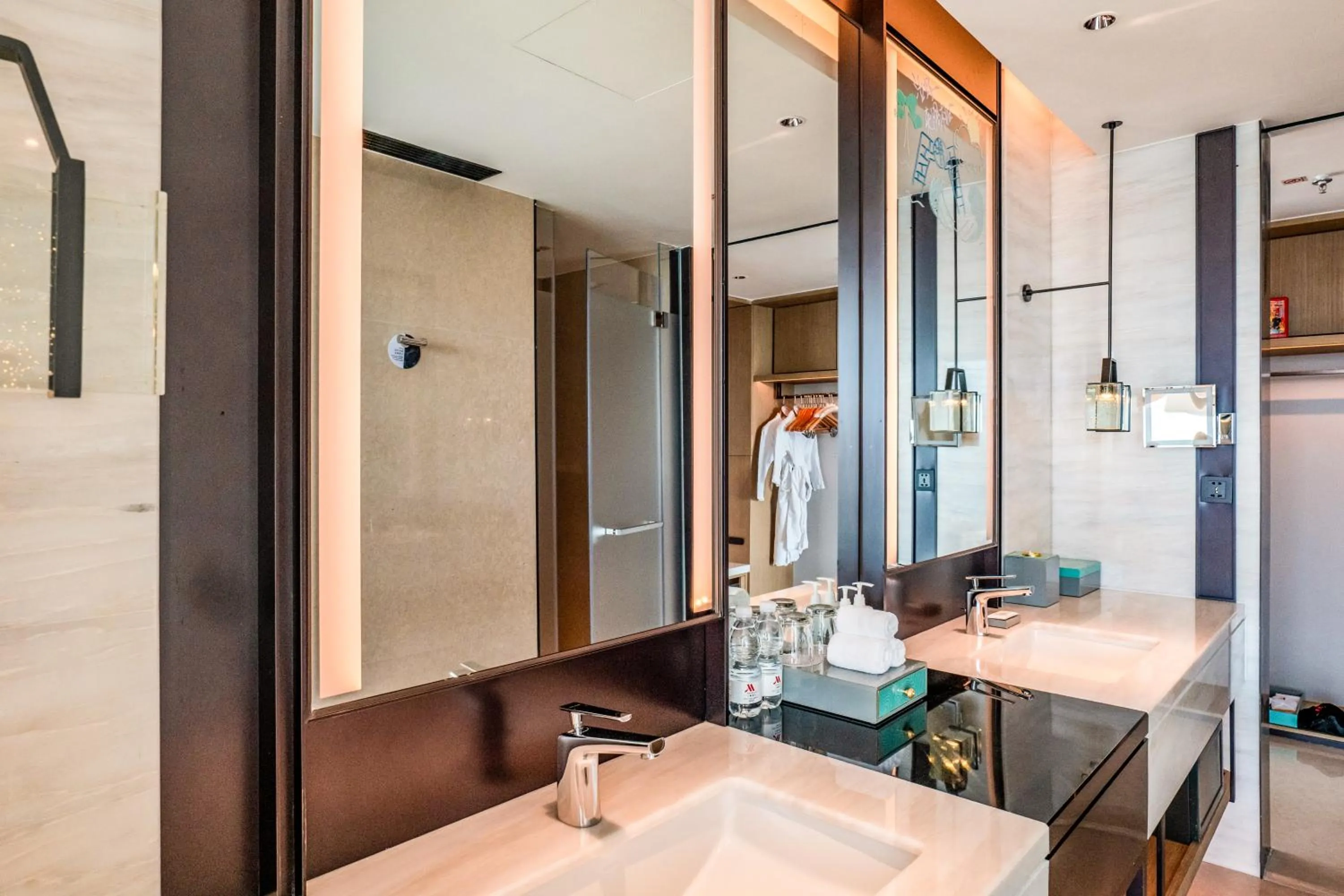 Toilet in Shantou Marriott Hotel