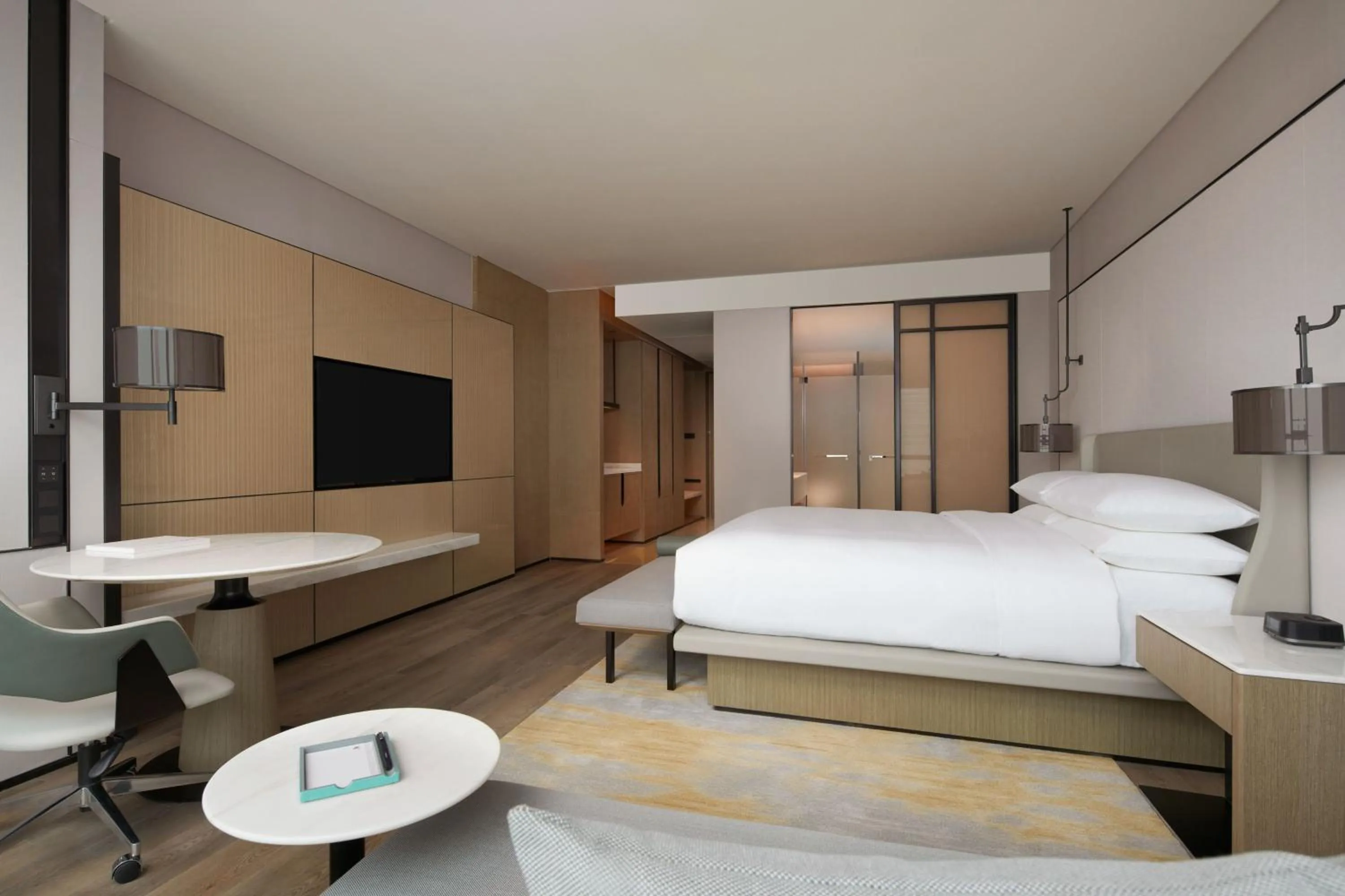 Bedroom, Bed in Shantou Marriott Hotel