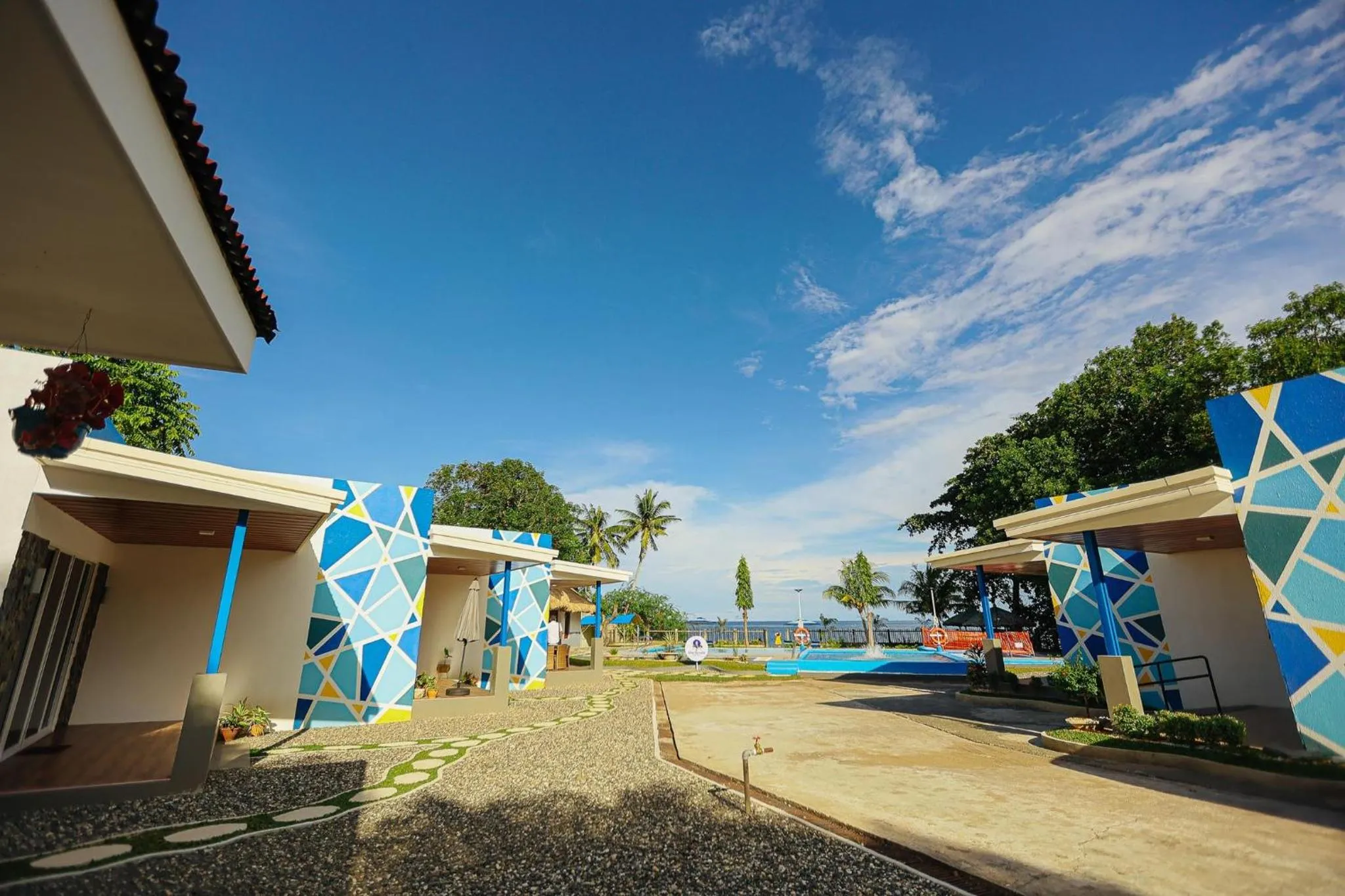 Property building in B Ternate Resort