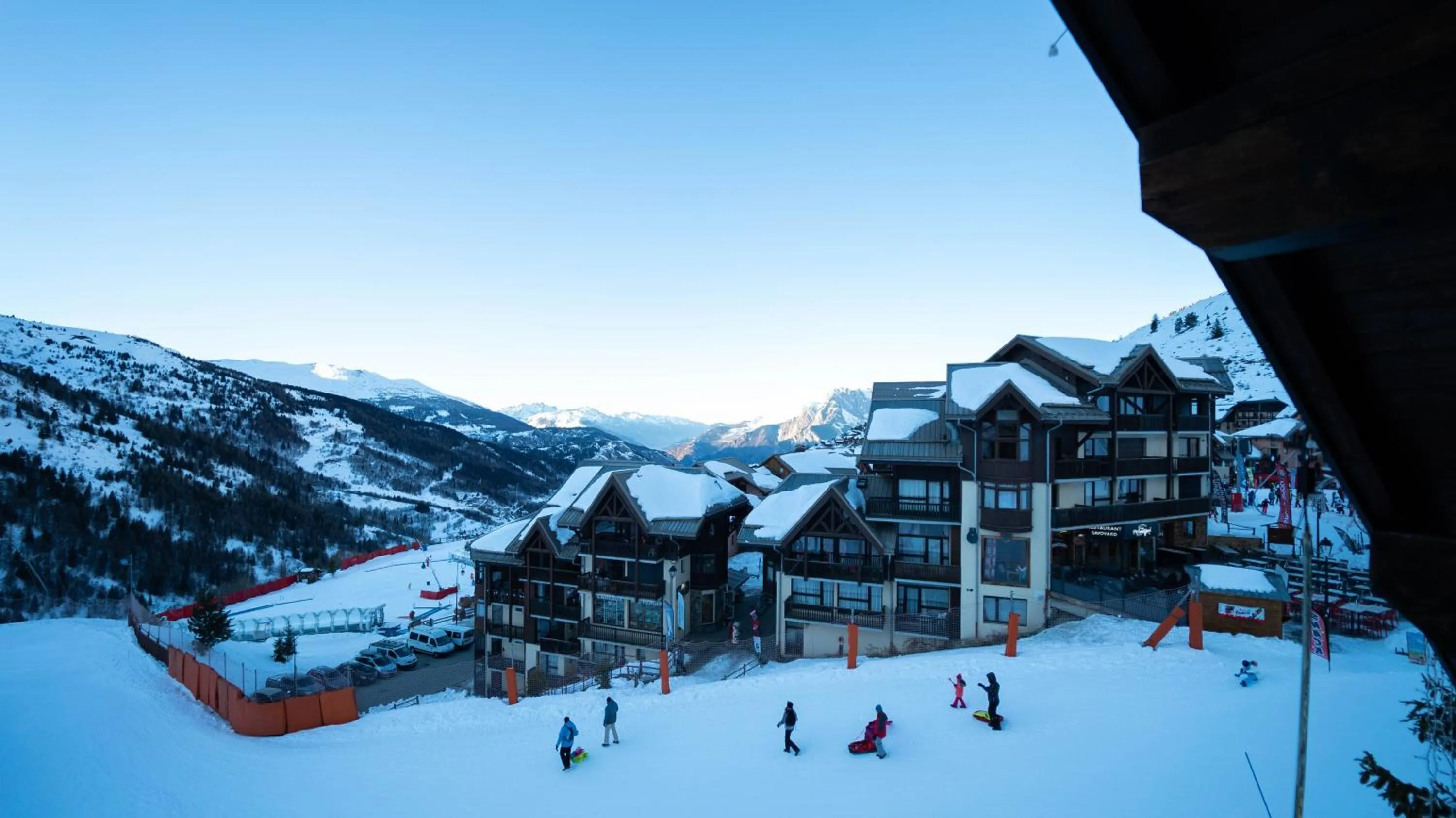 Mountain view in Hôtel & Spa Les Carrettes
