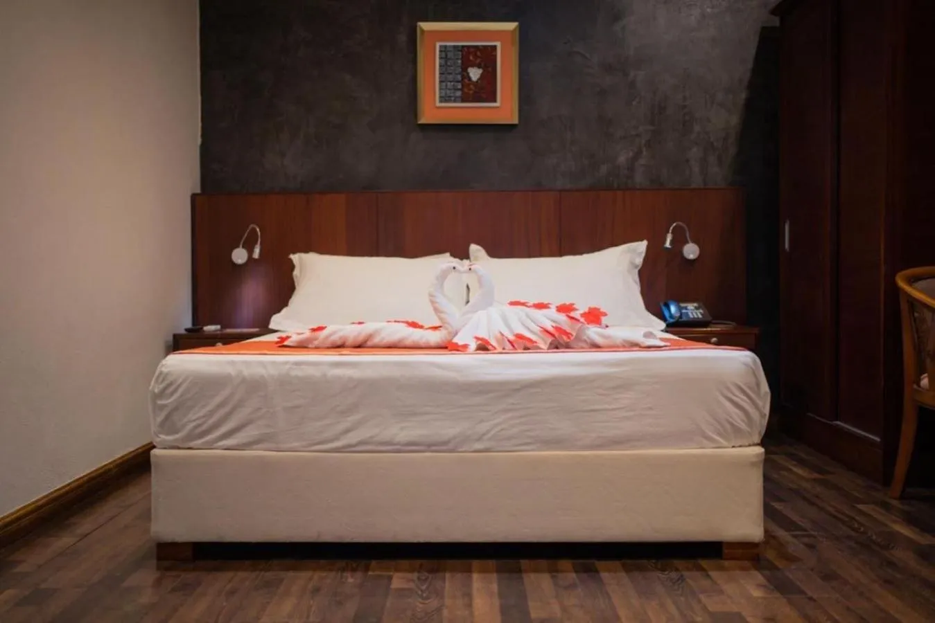 Bed in Gold Beach Resort