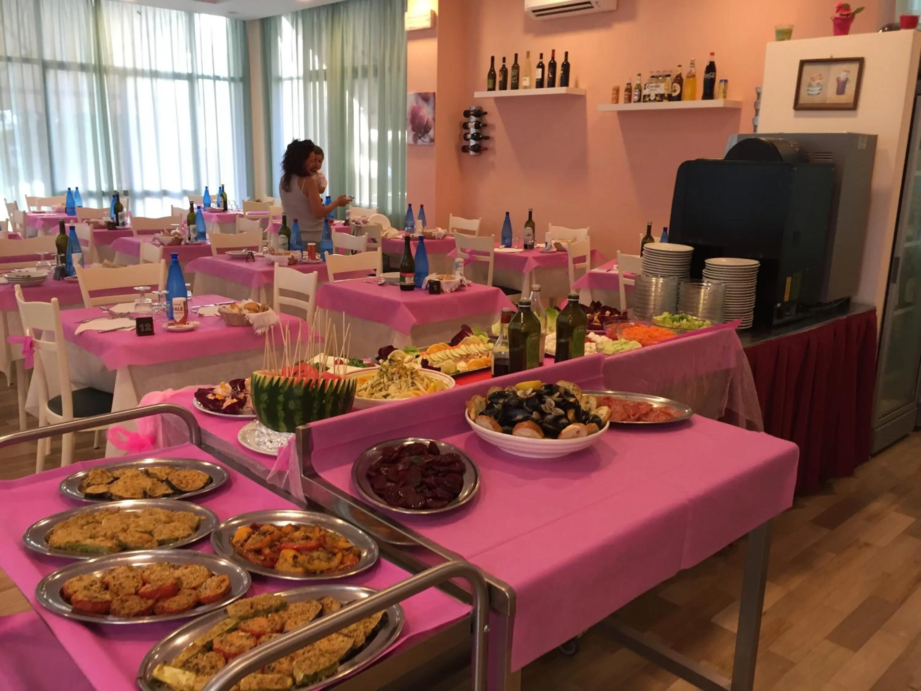 Lunch in Hotel Madrid