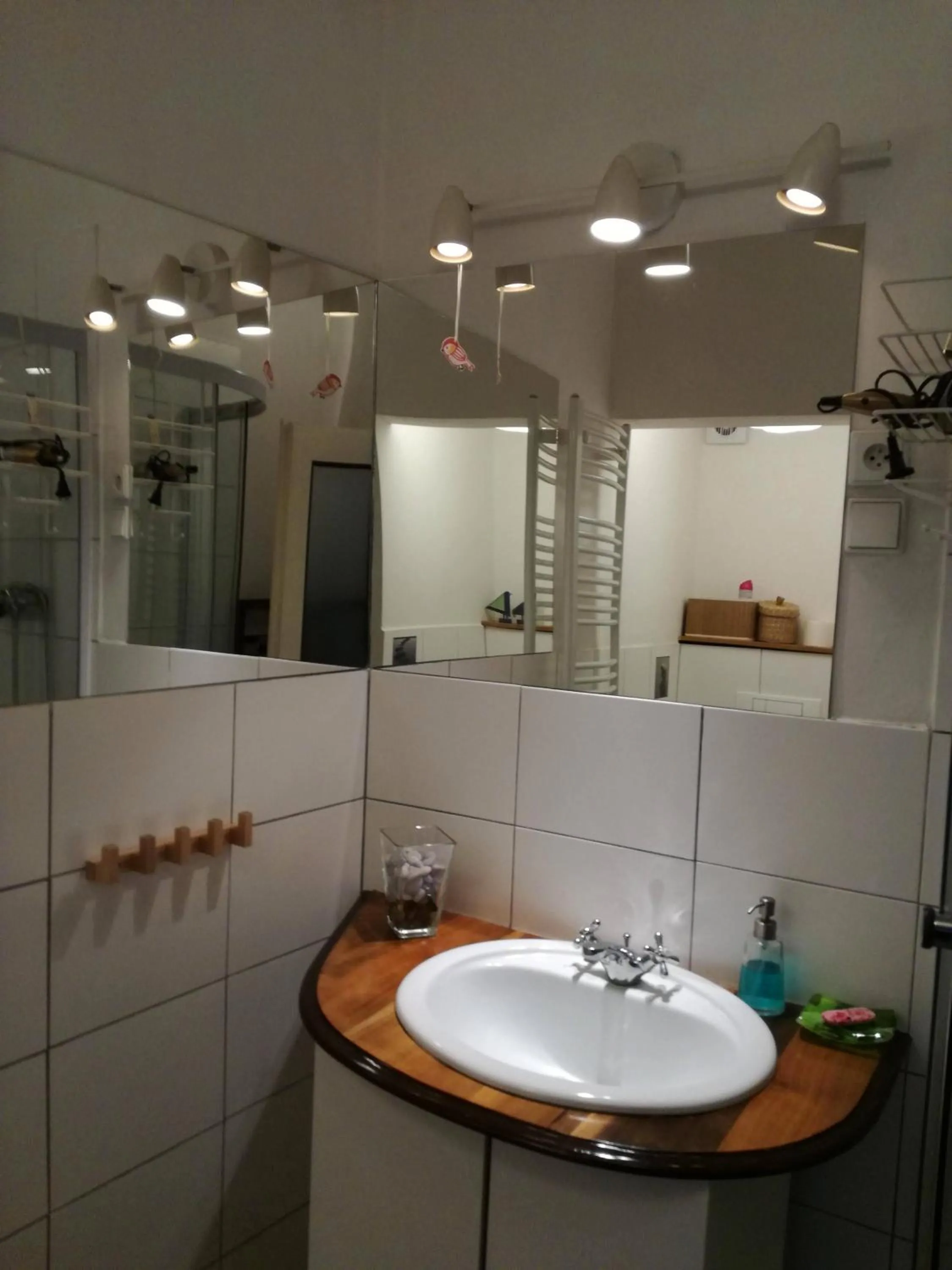 Bathroom in Apartmán u Mlsného medvěda