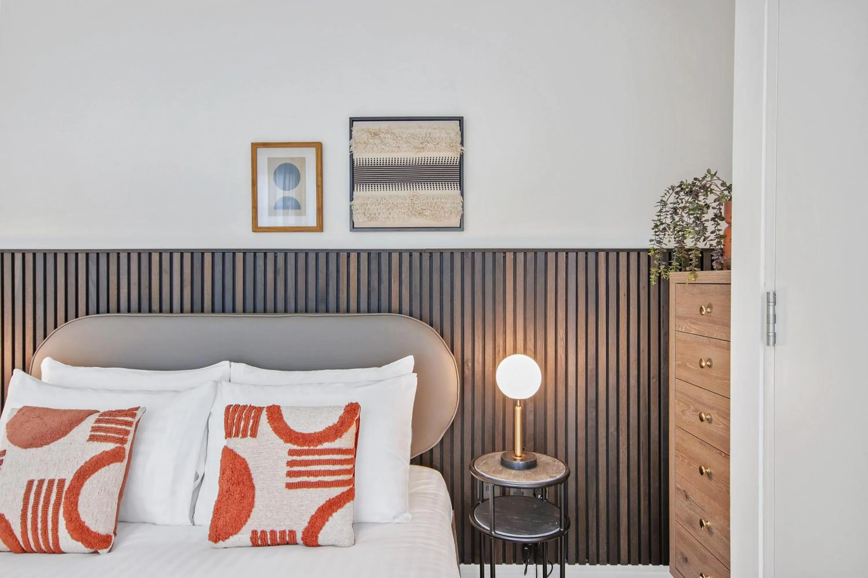 Bed in Bow Lane by Aeria Apartments