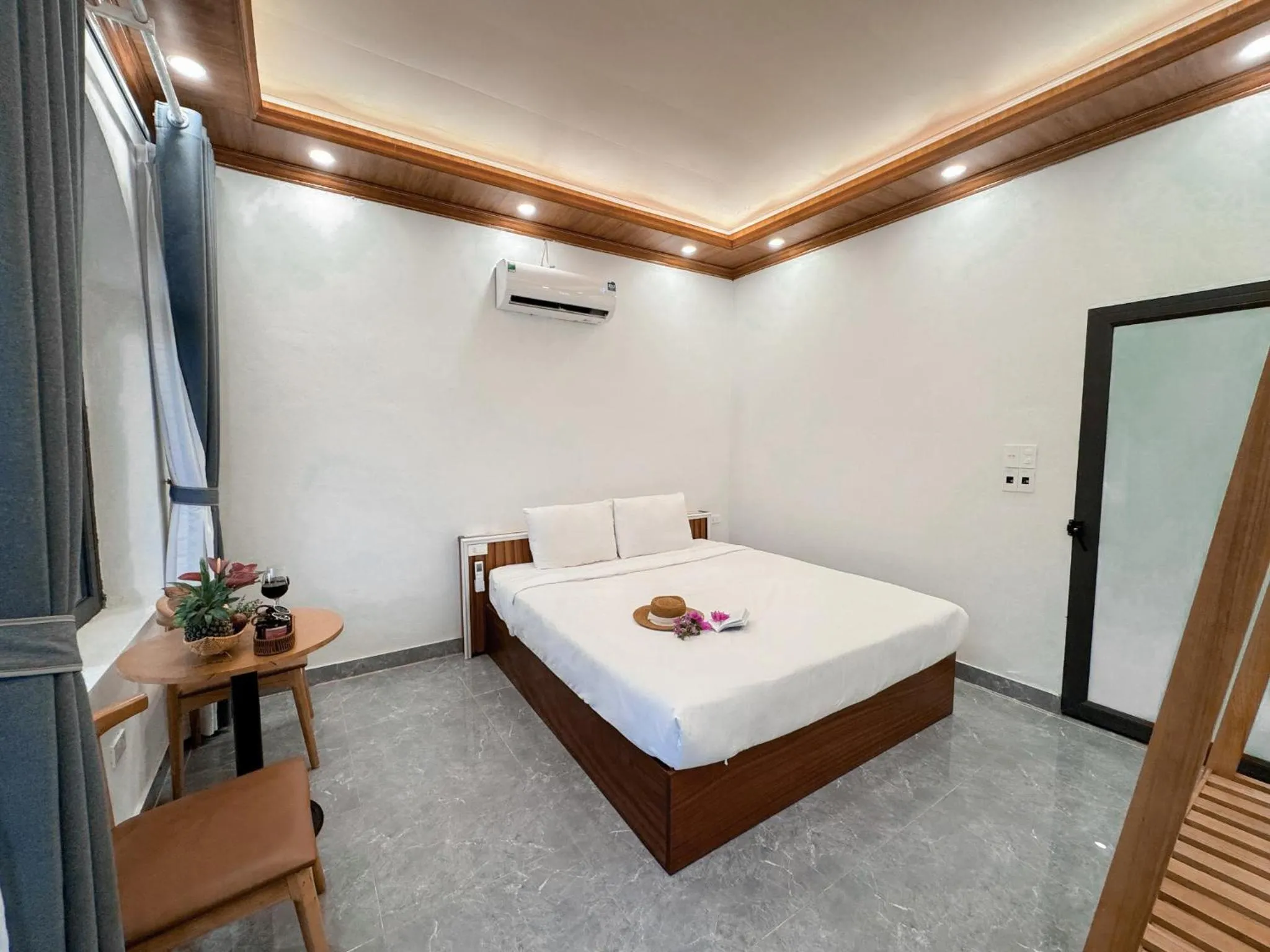 Bed in Tuan Ngoc Hotel