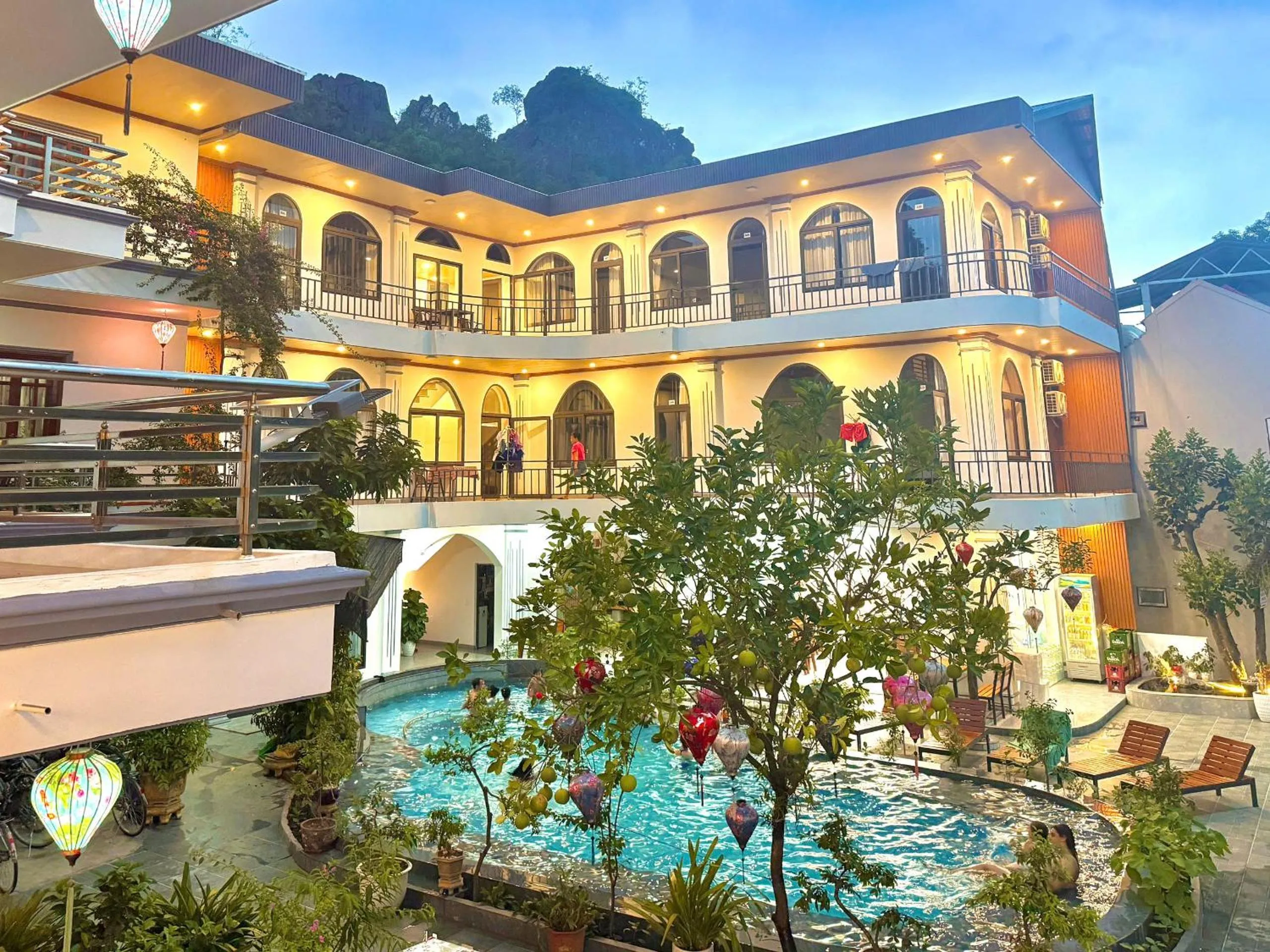 Property building in Tuan Ngoc Hotel