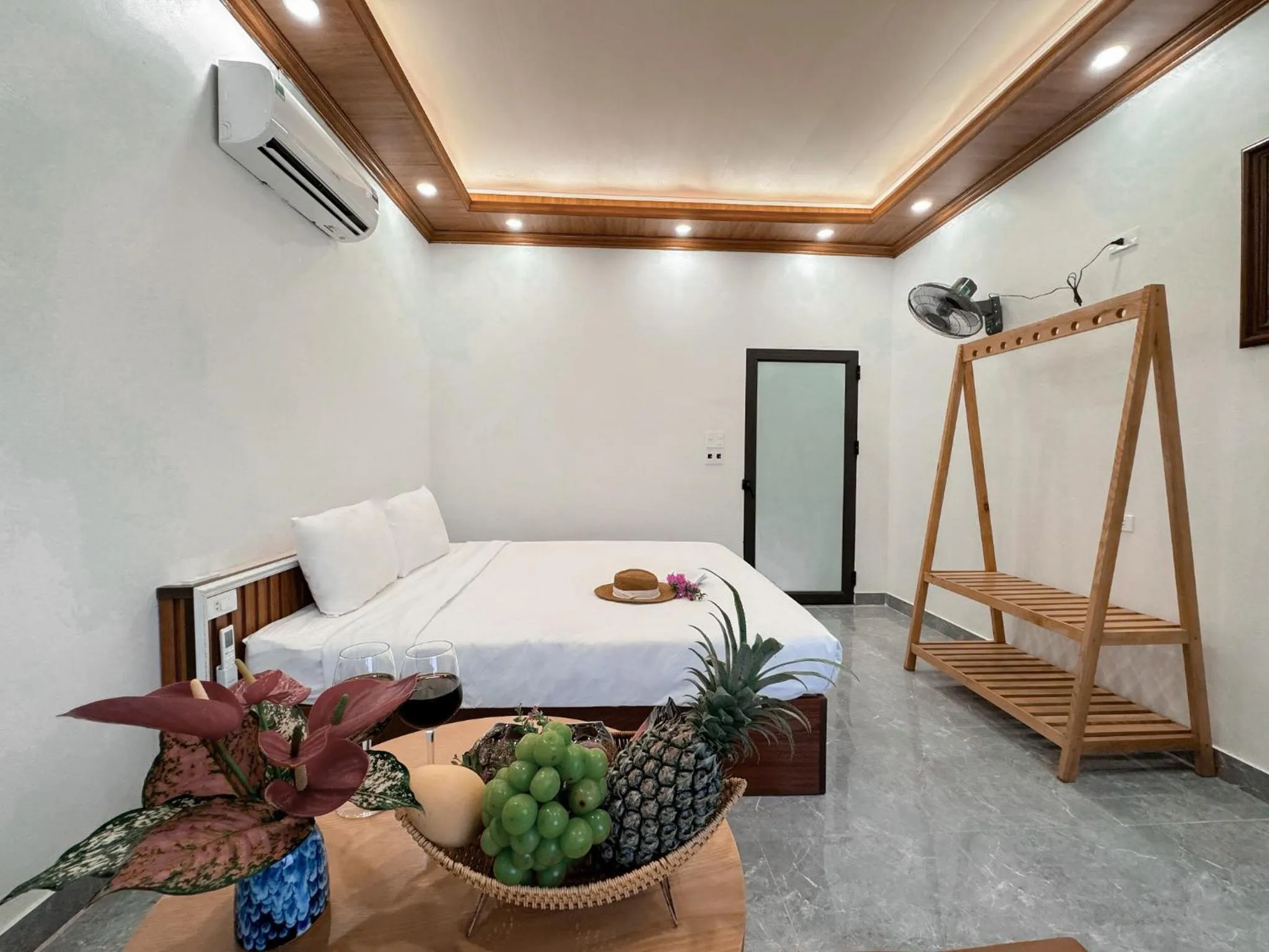 Bed in Tuan Ngoc Hotel