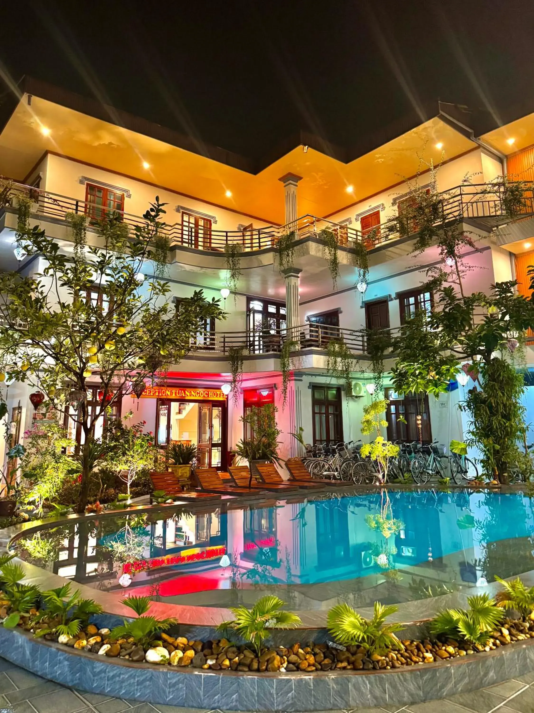 Property building in Tuan Ngoc Hotel Property building in Tuan Ngoc Hotel