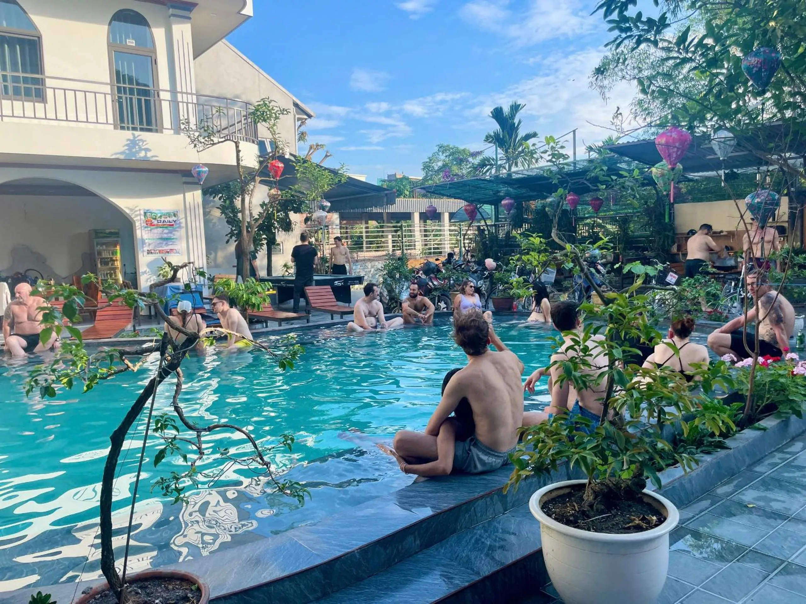 People in Tuan Ngoc Hotel