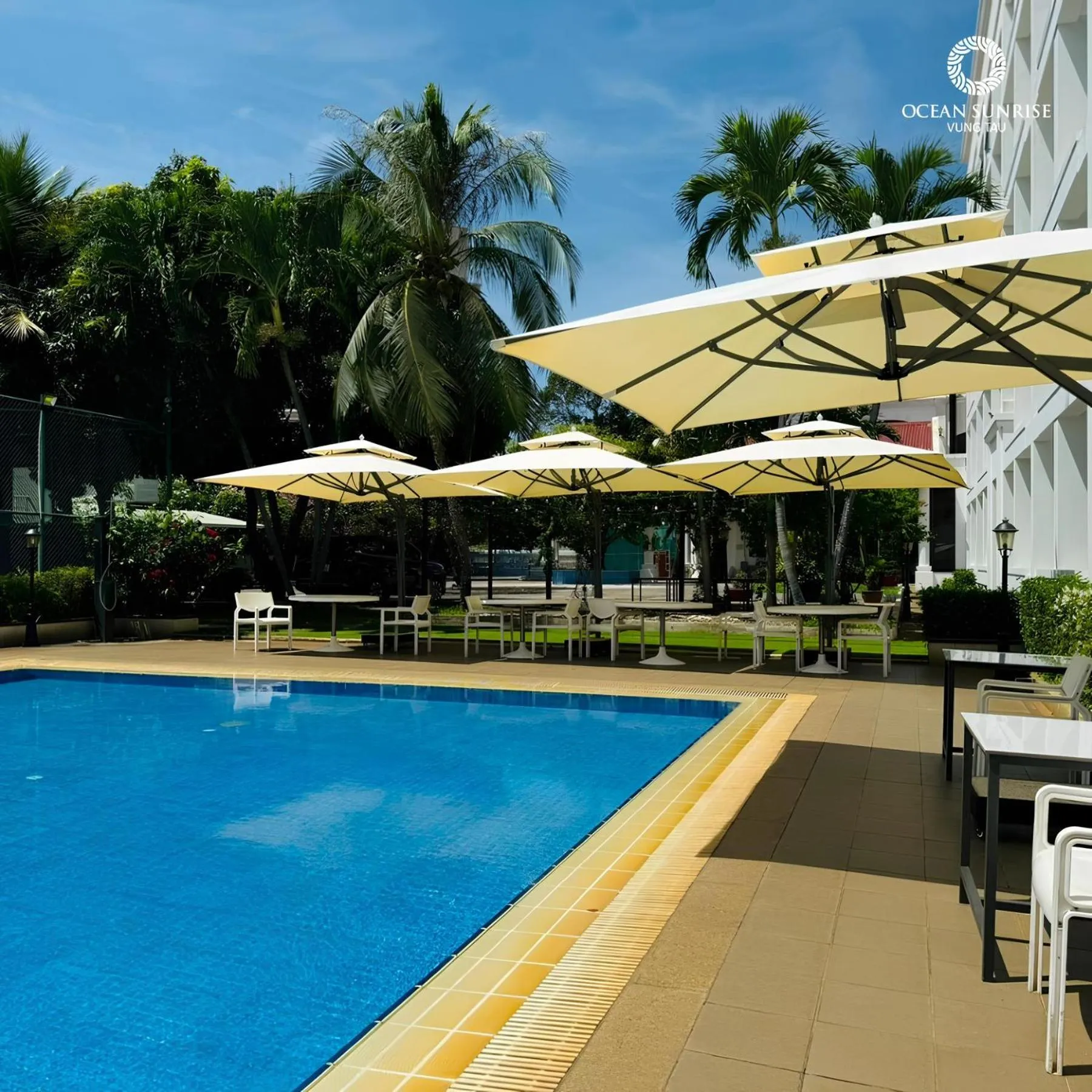 Swimming pool in Ocean Sunrise Vung Tau