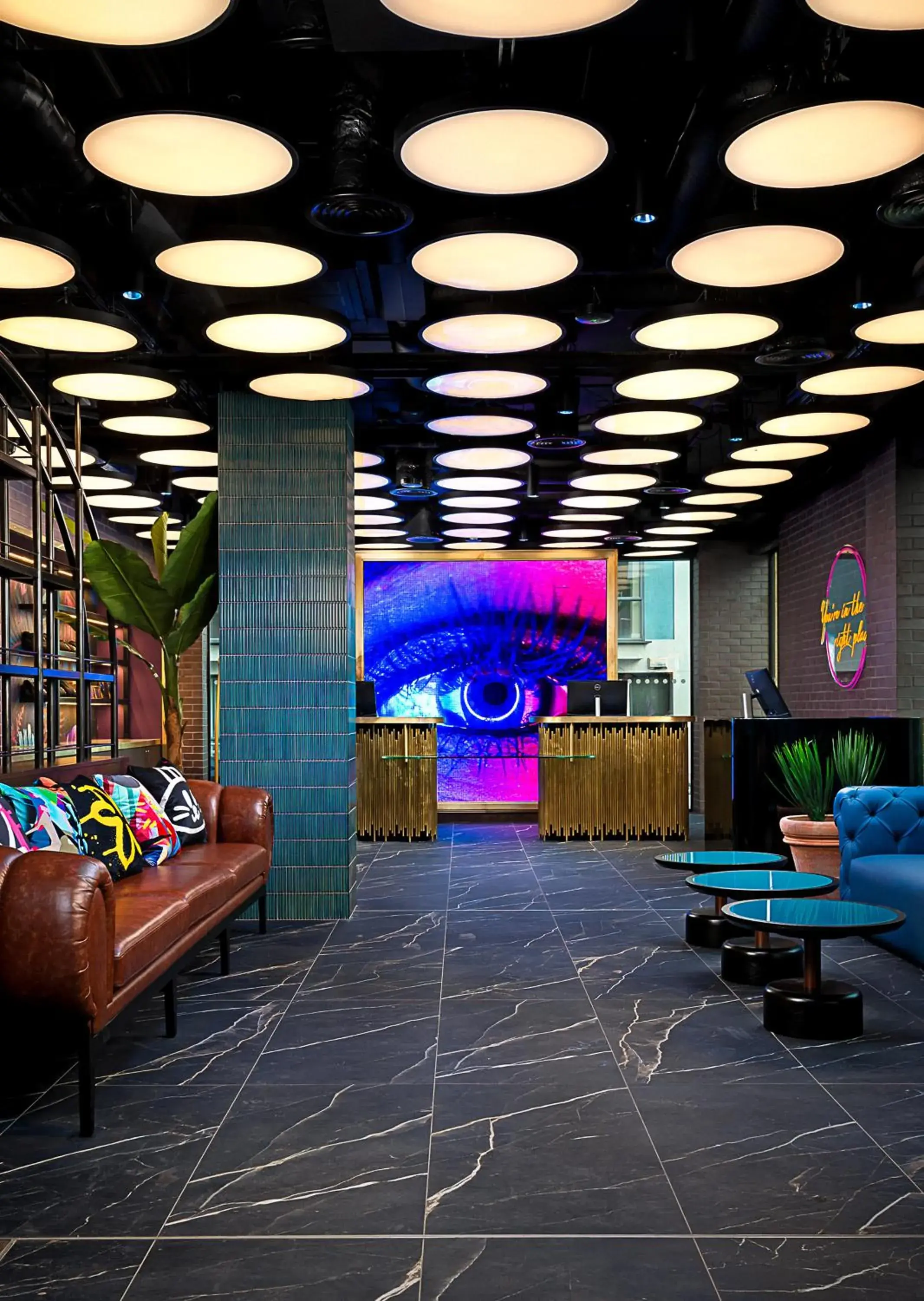 Lobby or reception in NYX Hotel Dublin Portobello Lobby or reception in NYX Hotel Dublin Portobello