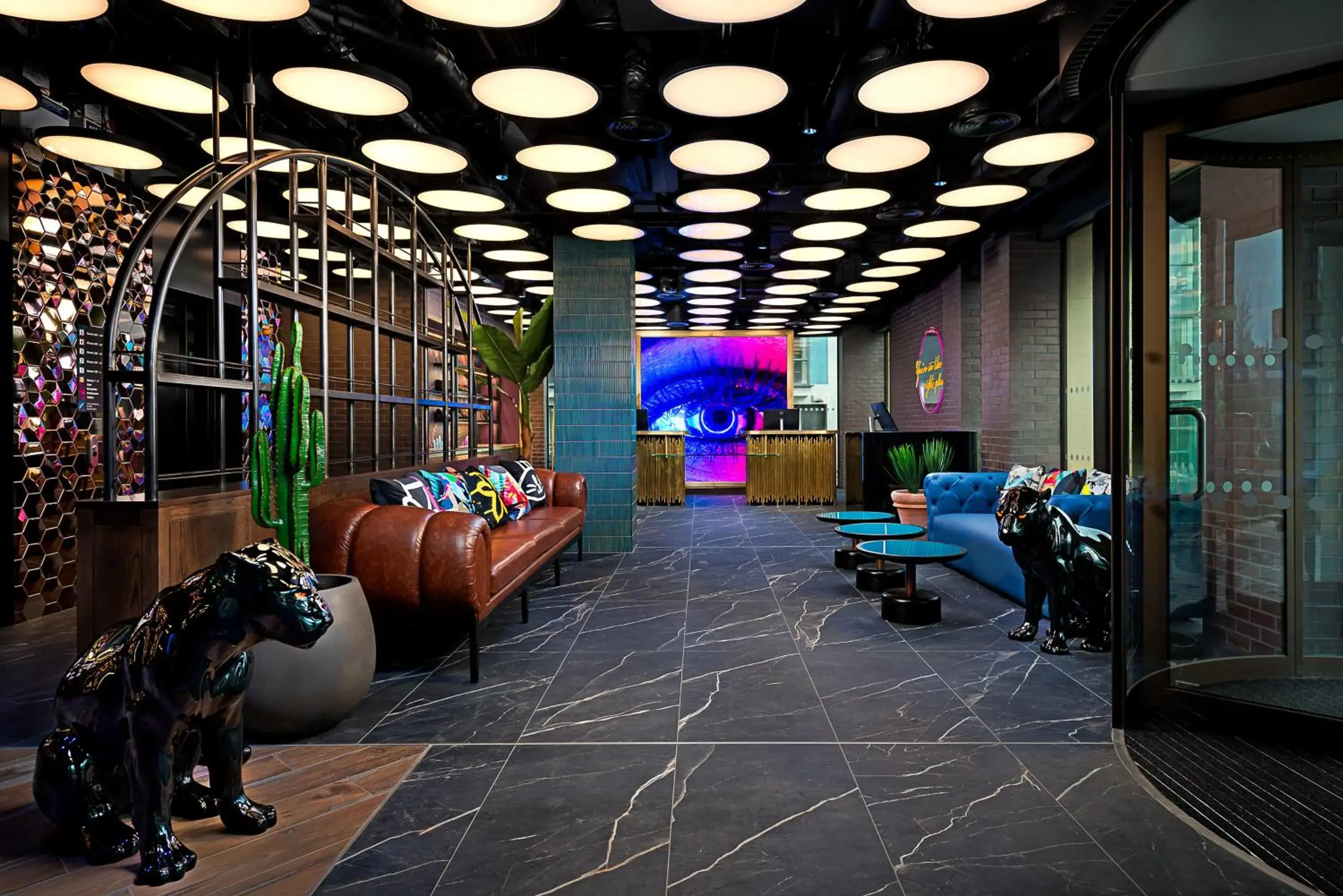 Lobby or reception in NYX Hotel Dublin Portobello Lobby or reception in NYX Hotel Dublin Portobello