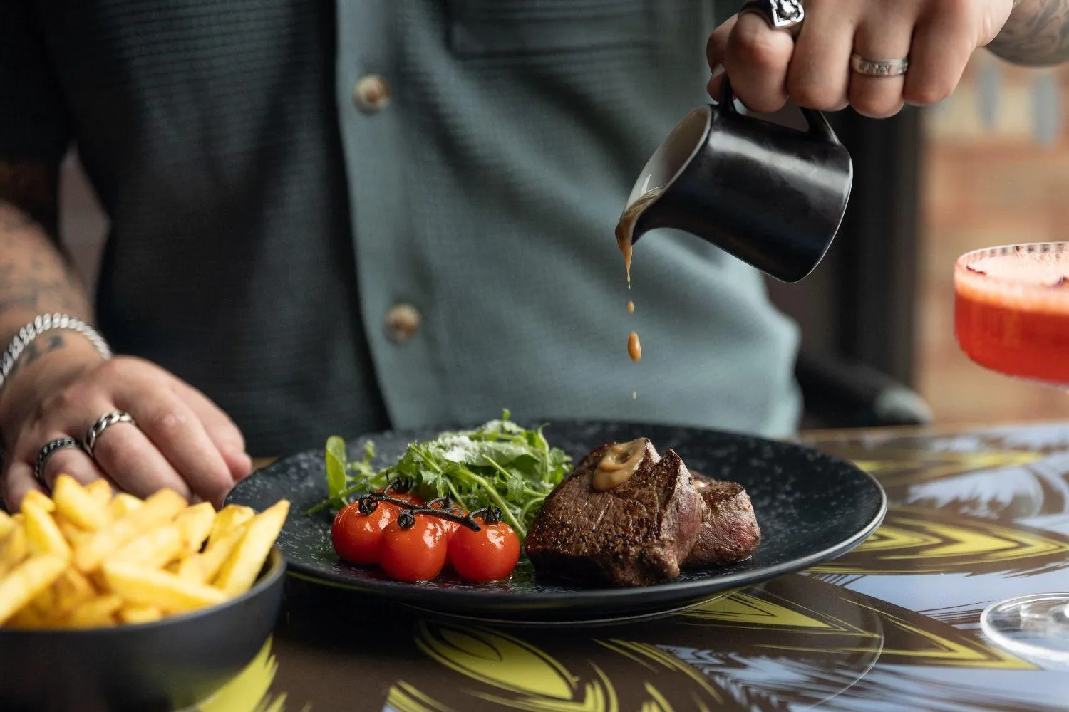 Restaurant/places to eat in NYX Hotel Dublin Portobello