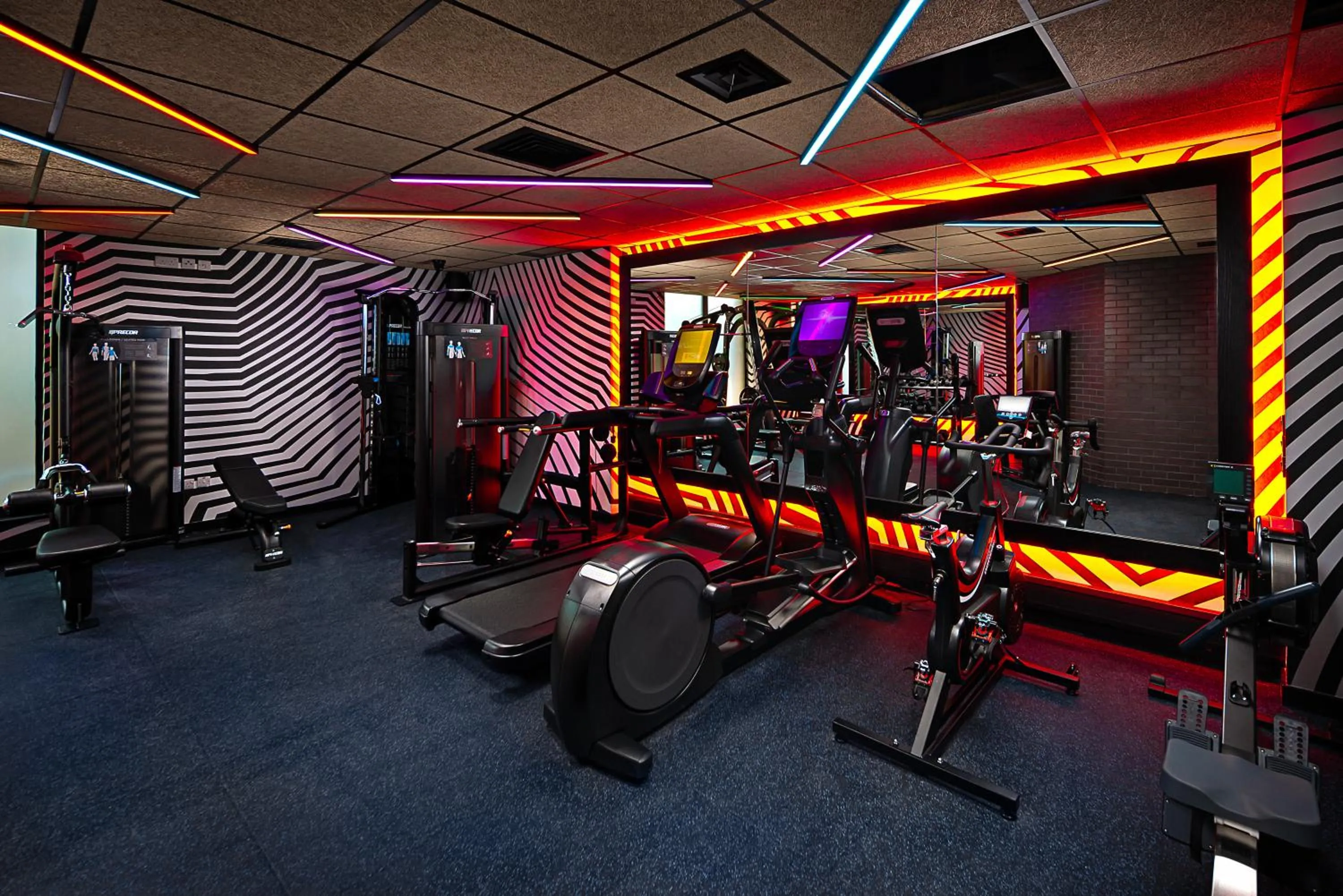 Fitness centre/facilities in NYX Hotel Dublin Portobello