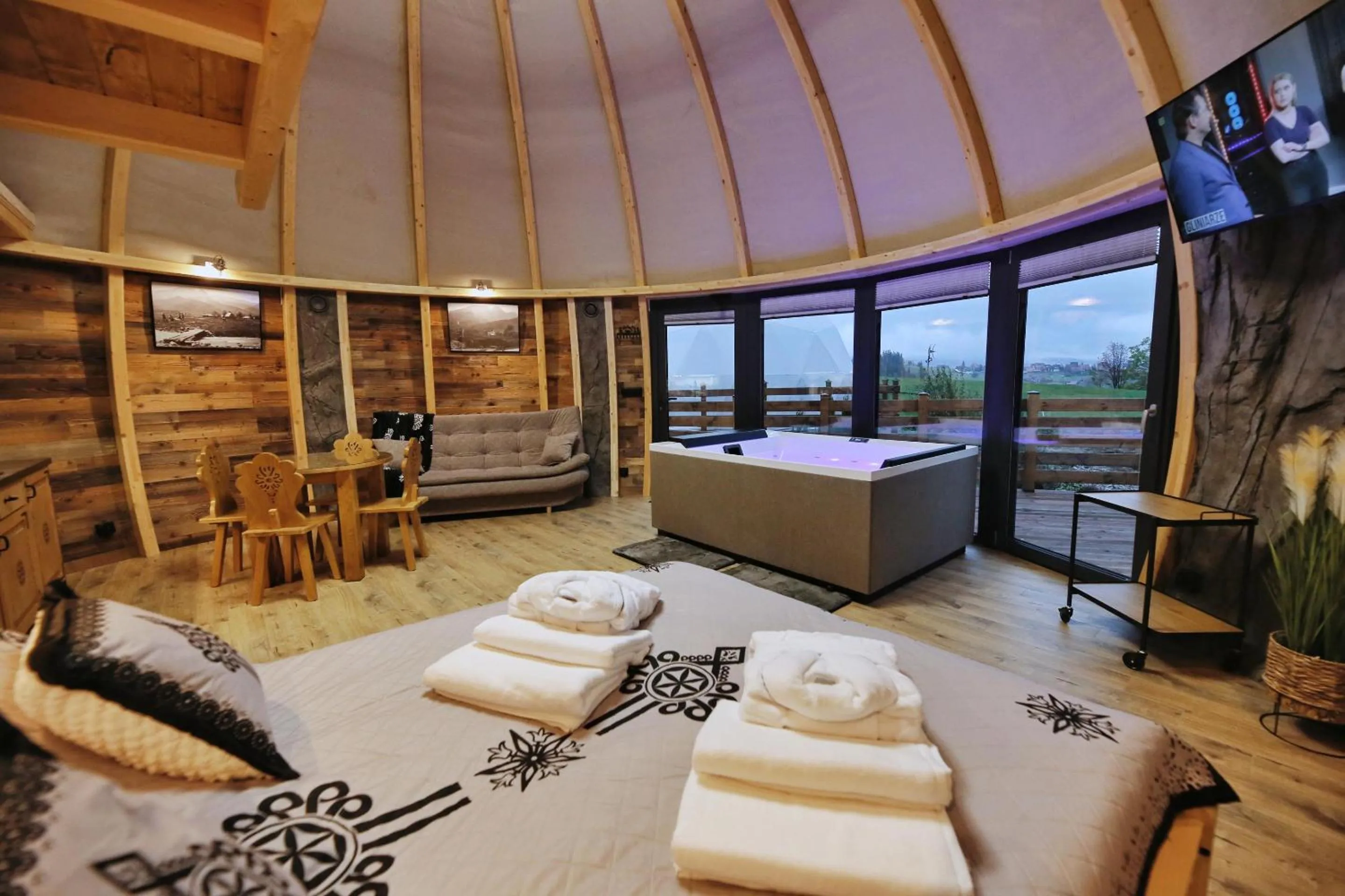 Tatry Mountain Glamp z jacuzzi