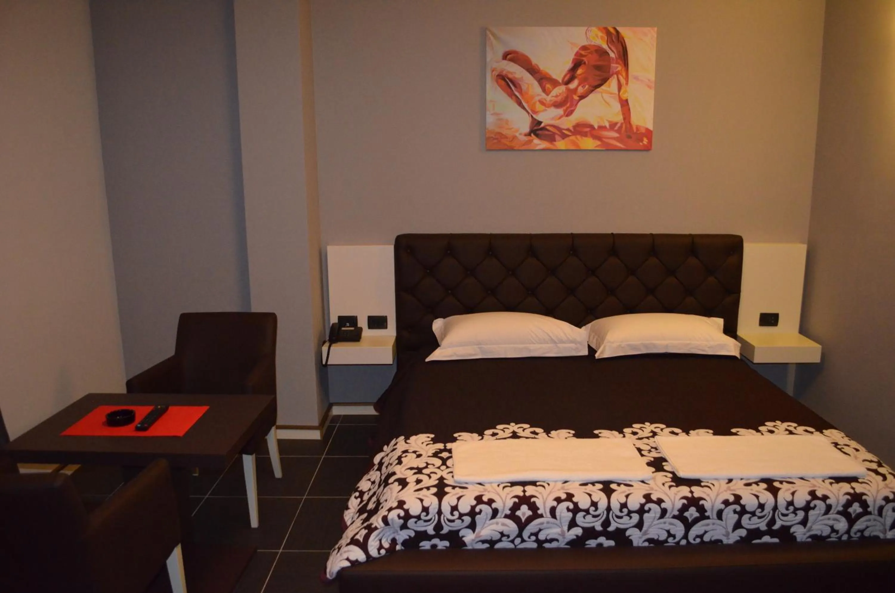 Bedroom, Bed in Hotel Mustang