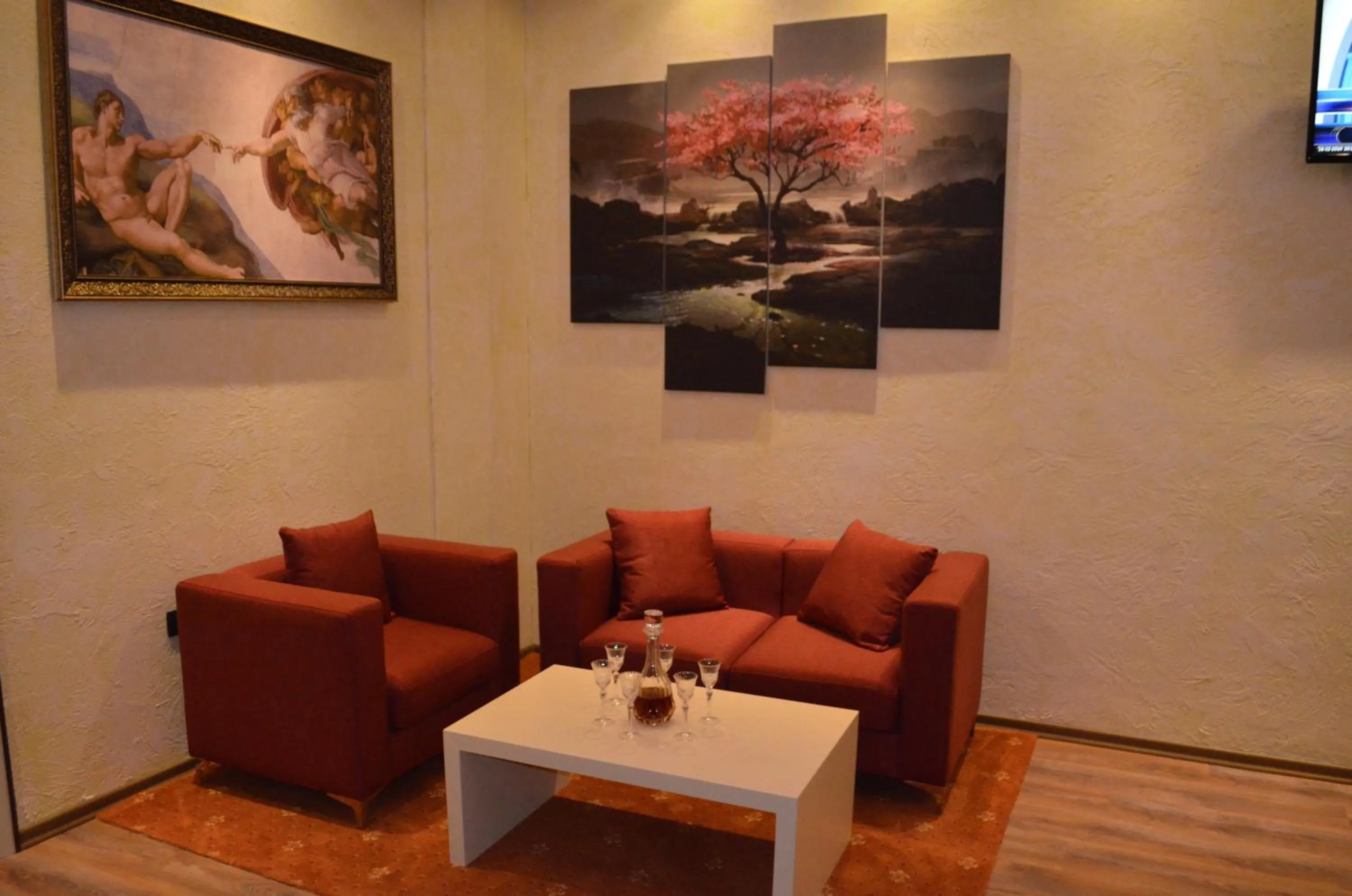 Lobby or reception in Hotel Mustang