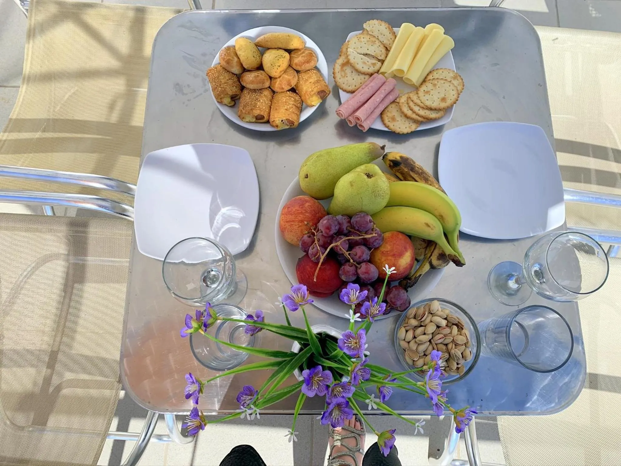 Food in Kassavetis Center - Hotel Studios & Apartments