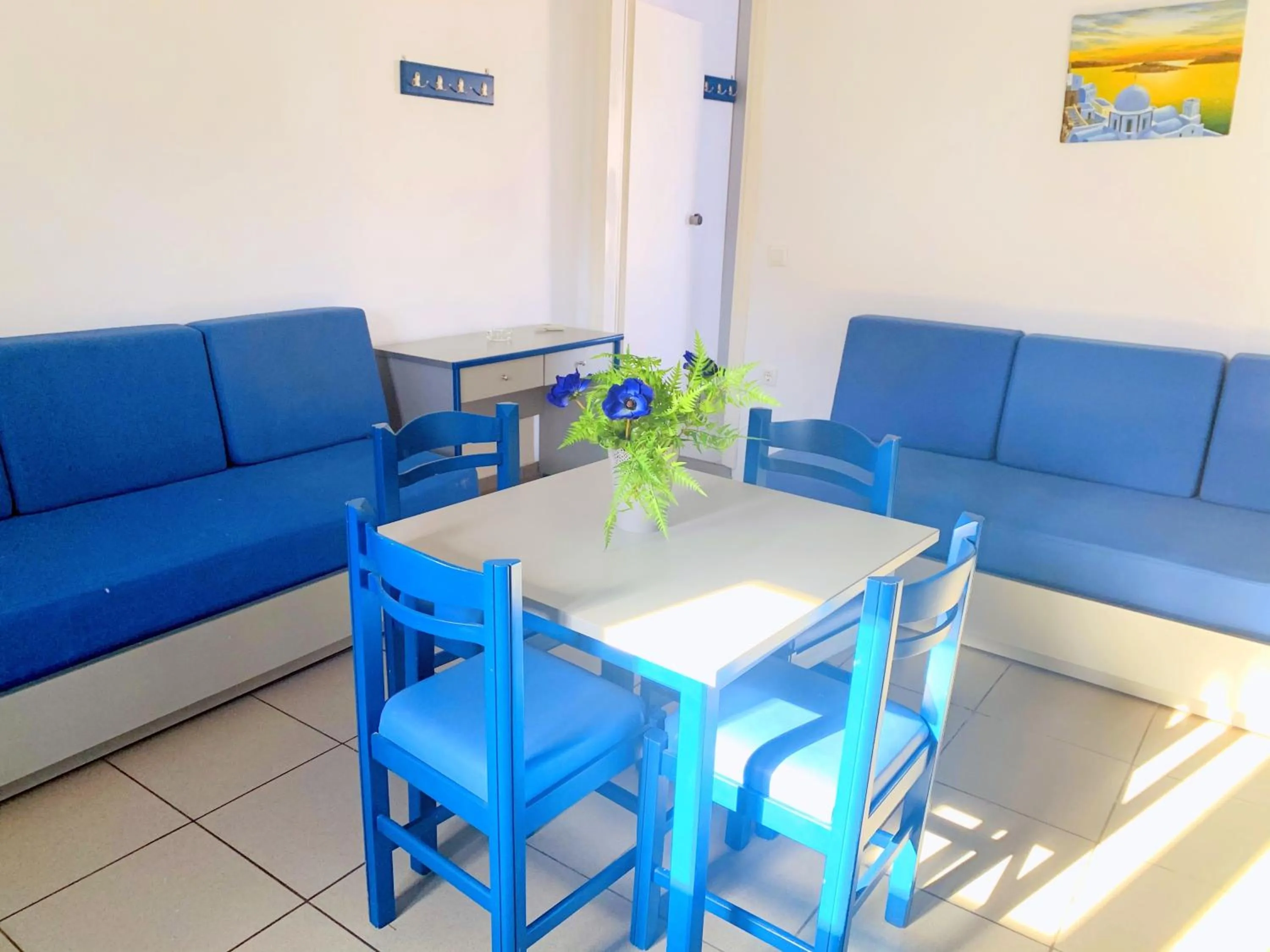 Living room in Kassavetis Center - Hotel Studios & Apartments