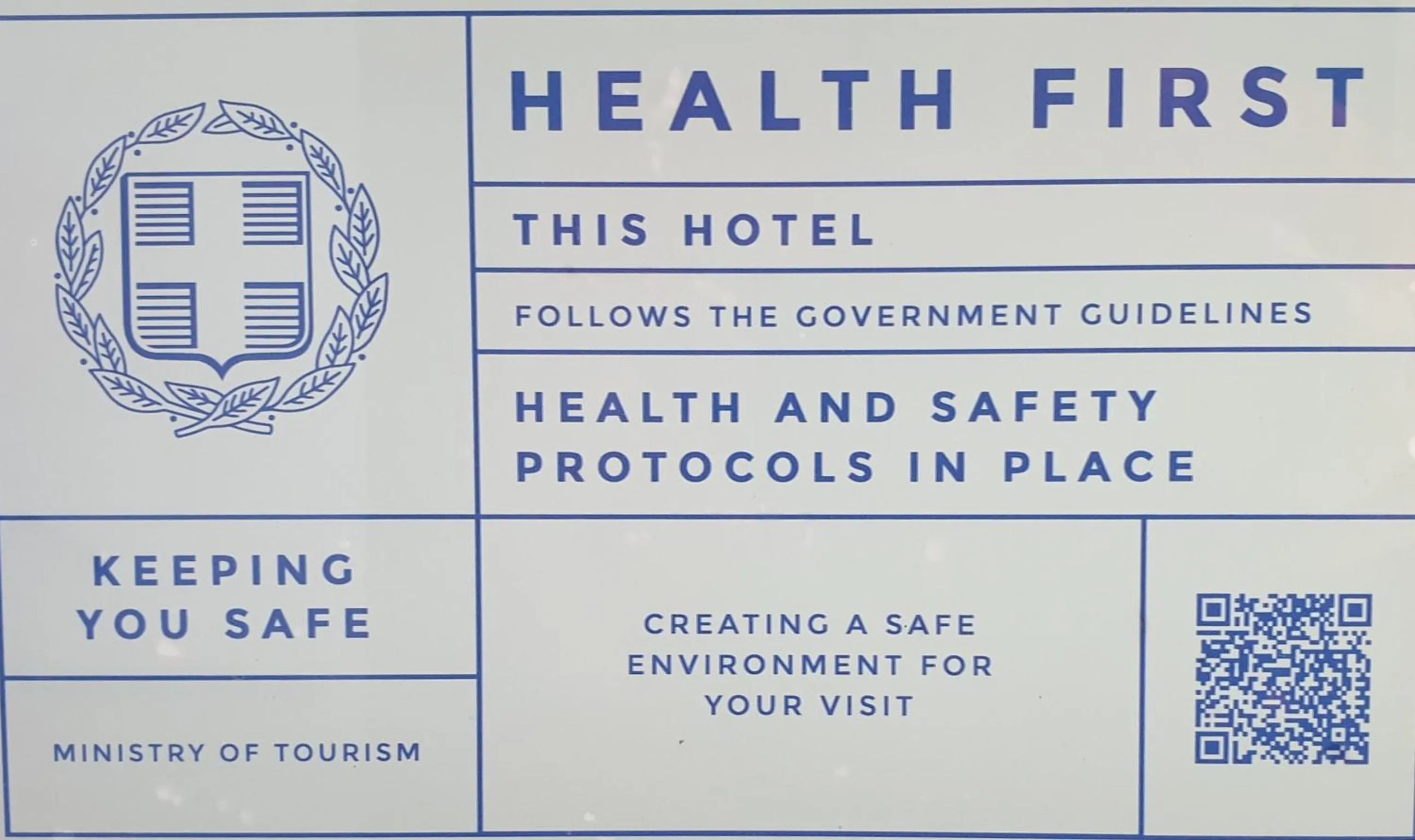 Logo/Certificate/Sign in Kassavetis Center - Hotel Studios & Apartments