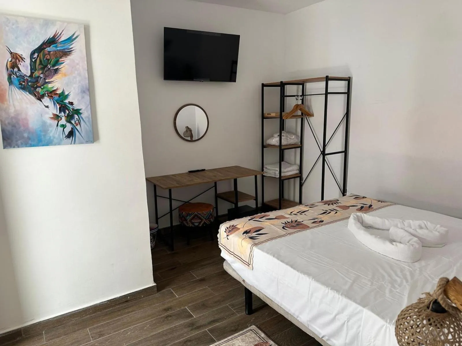 TV and multimedia, Bed in Vilador Beach Hotel