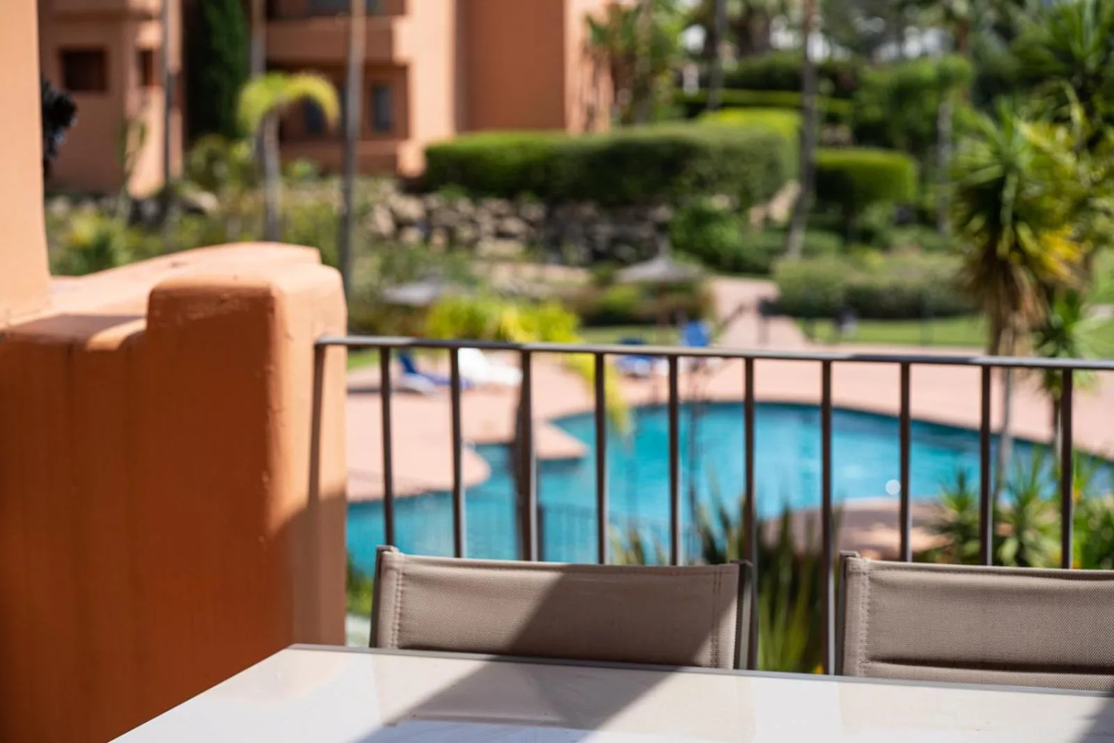 Garden in El Sol Sotoserena 2 bedroom Apartment