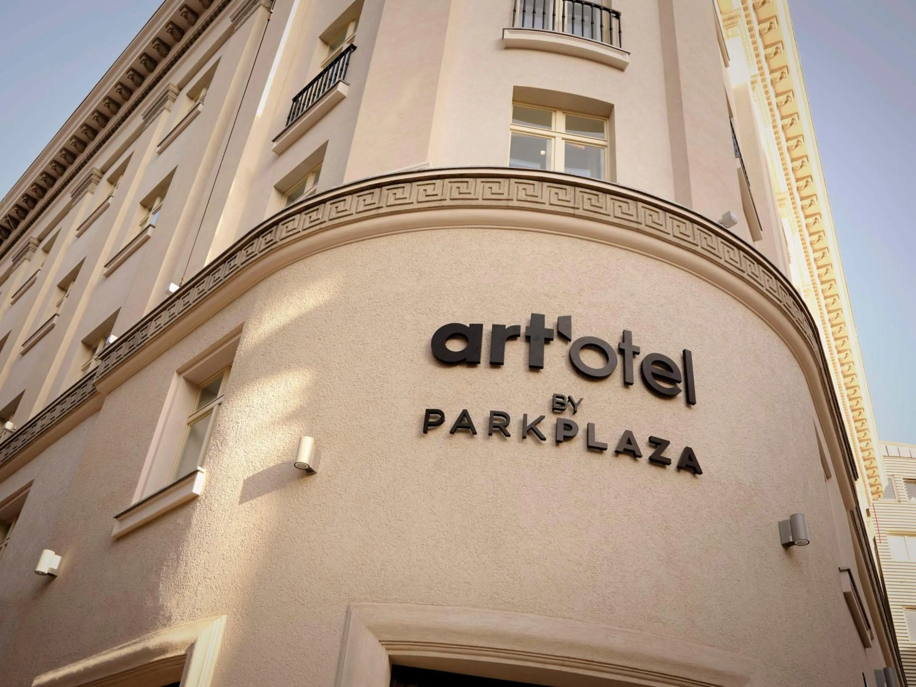 Property building in art'otel Zagreb, Powered by Radisson Hotels