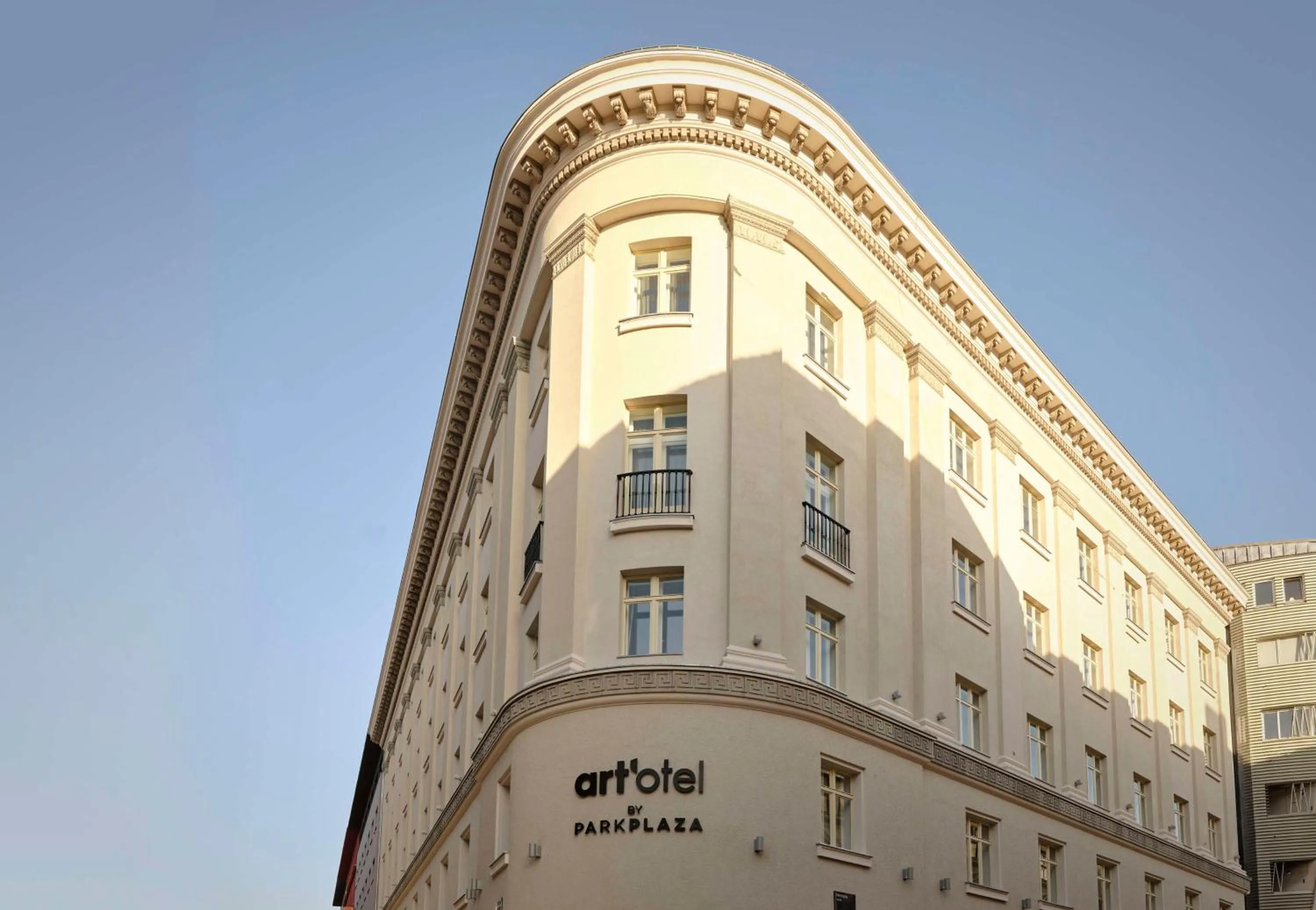 Property building in art'otel Zagreb, Powered by Radisson Hotels