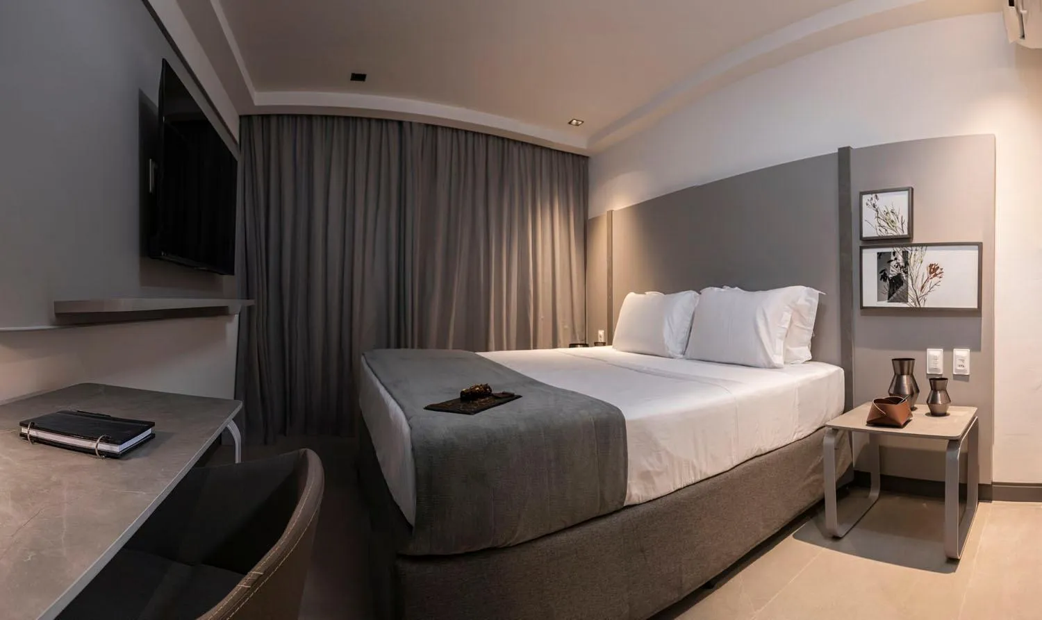 Bedroom, Bed in HCM - Hotel Corais de Manaira