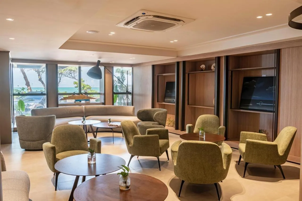 Lobby or reception in HCM - Hotel Corais de Manaira