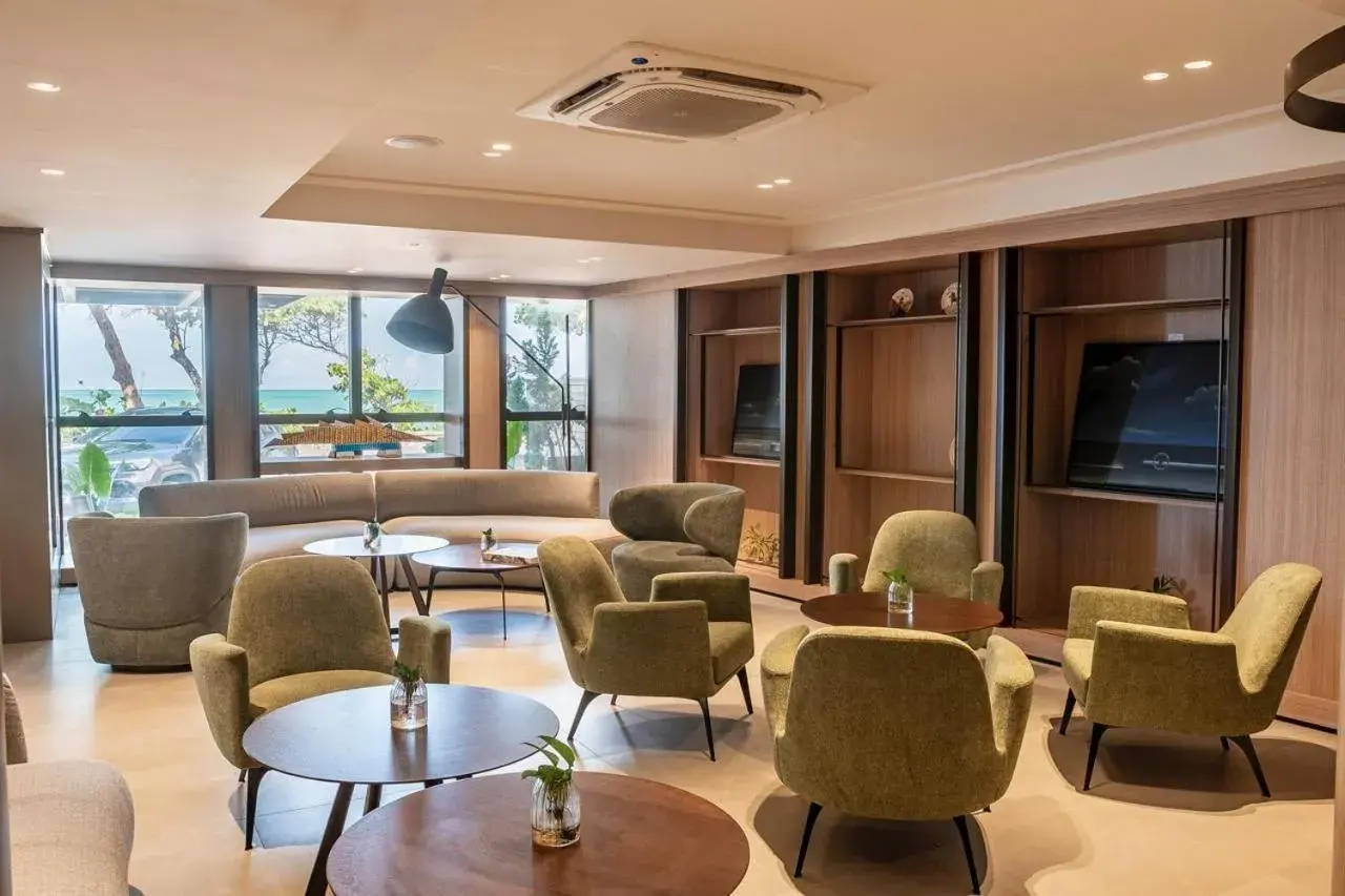 Lobby or reception in HCM - Hotel Corais de Manaira Lobby or reception in HCM - Hotel Corais de Manaira