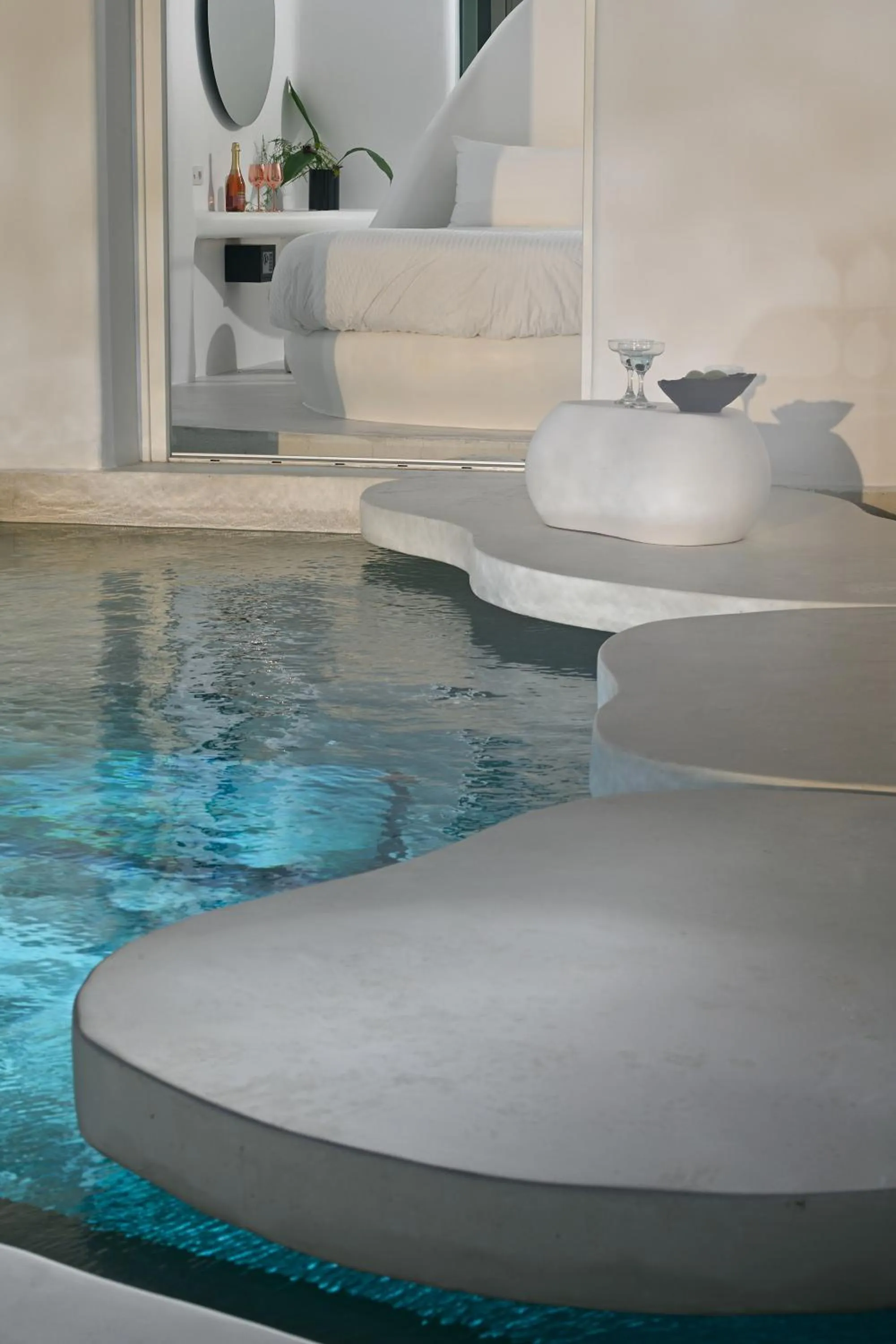 Bed in Million Stars Mykonos