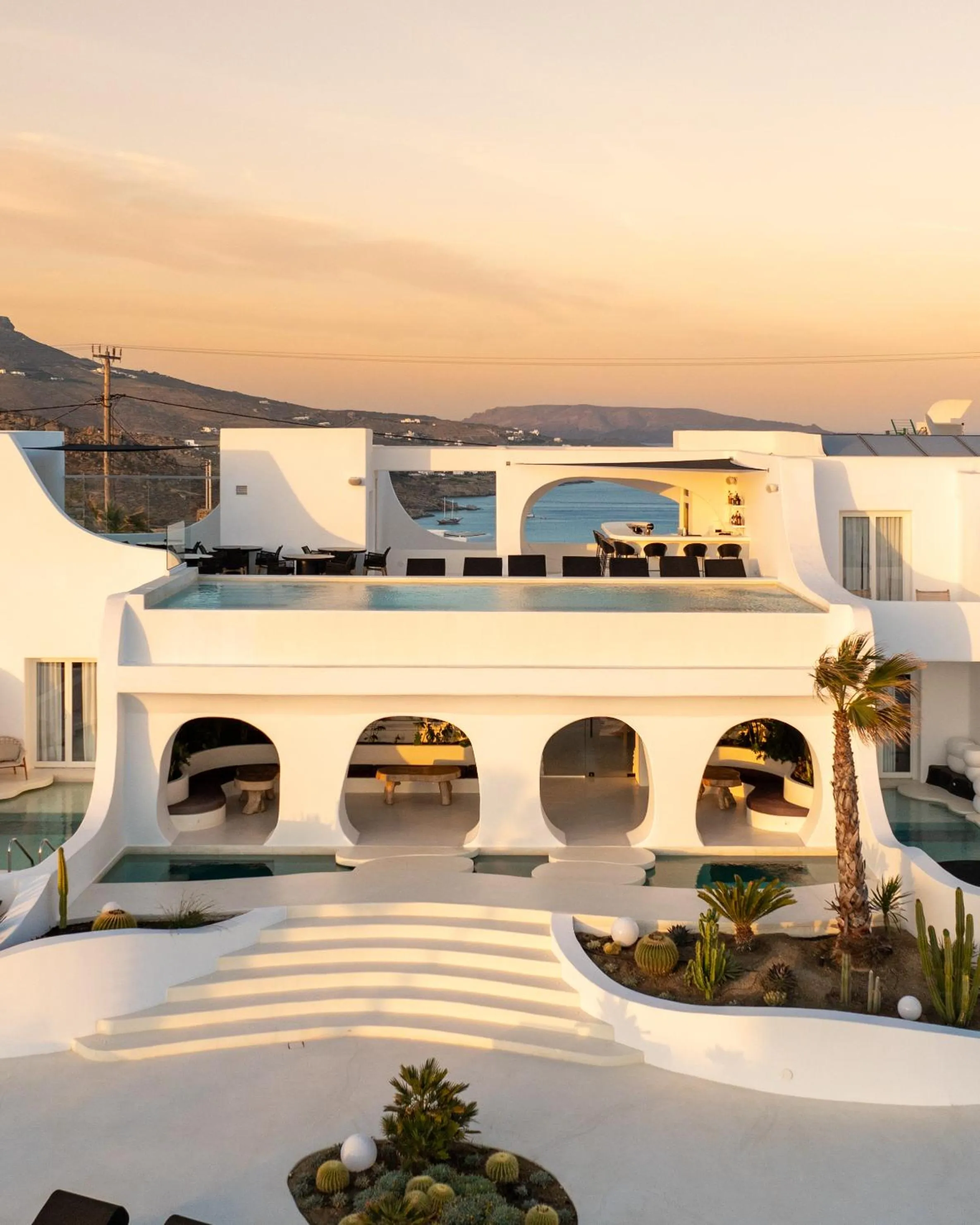 Property building in Million Stars Mykonos