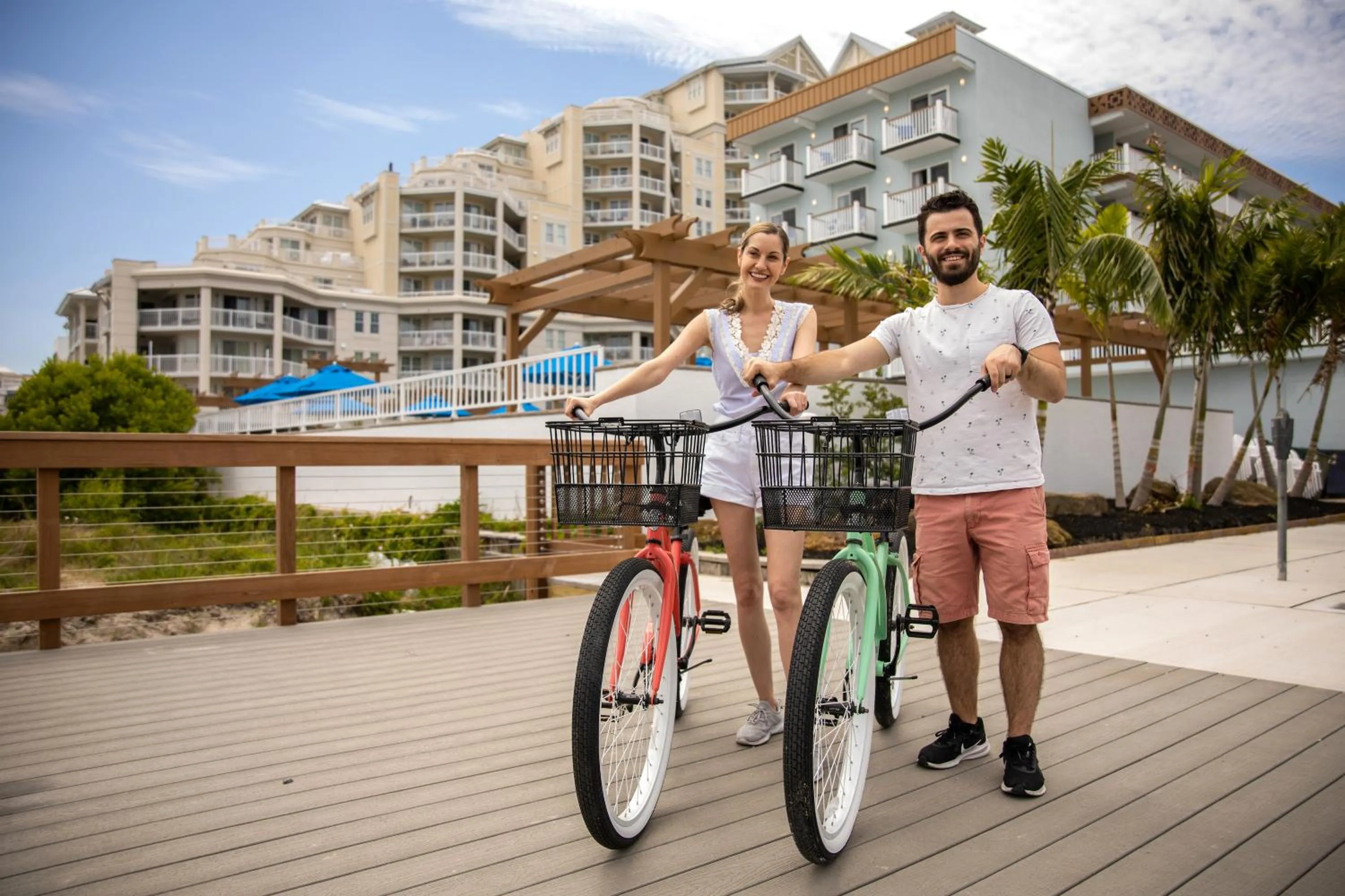 Cycling in Mahalo Diamond Beach Resort