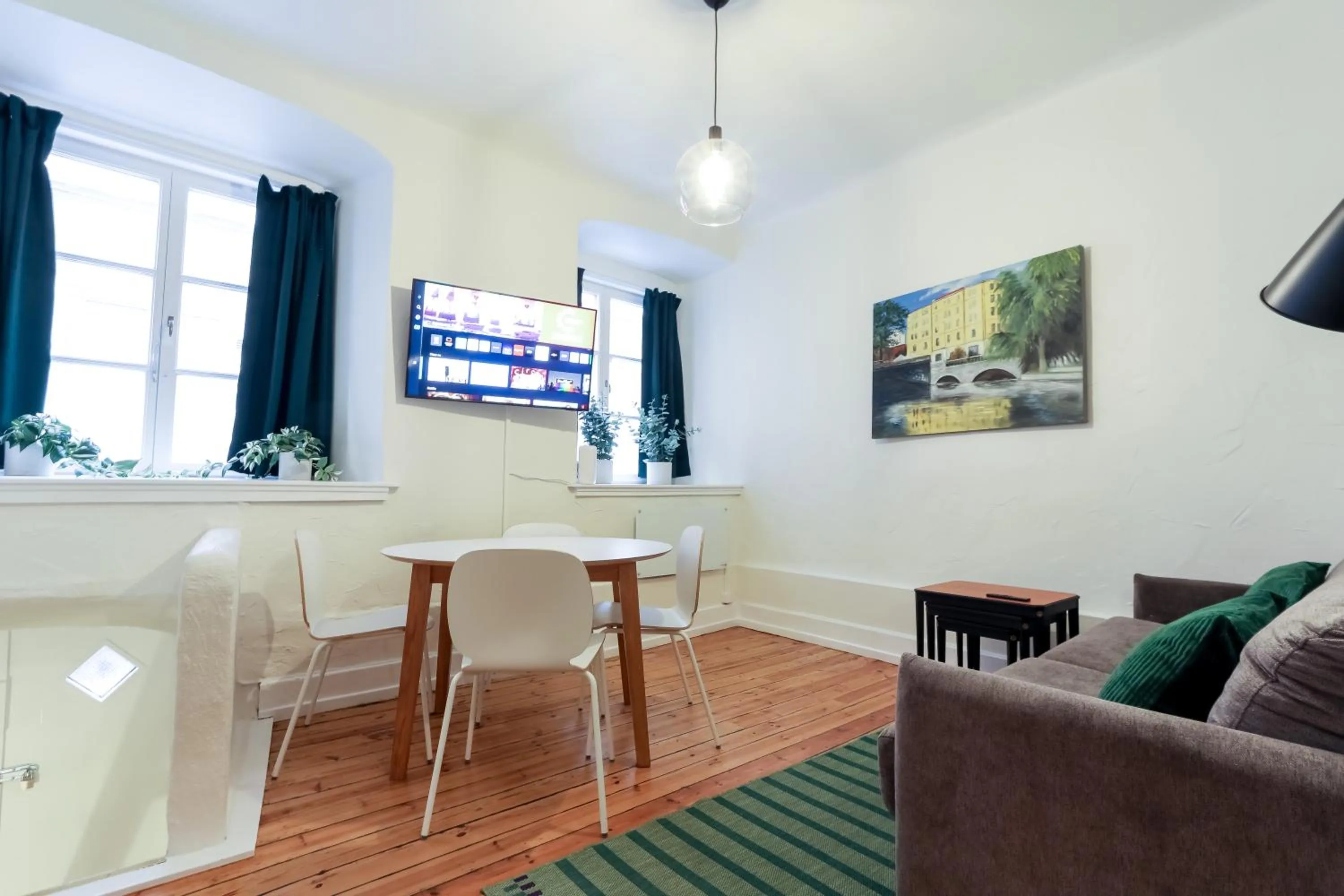 Living room in ApartDirect Gamla Stan III