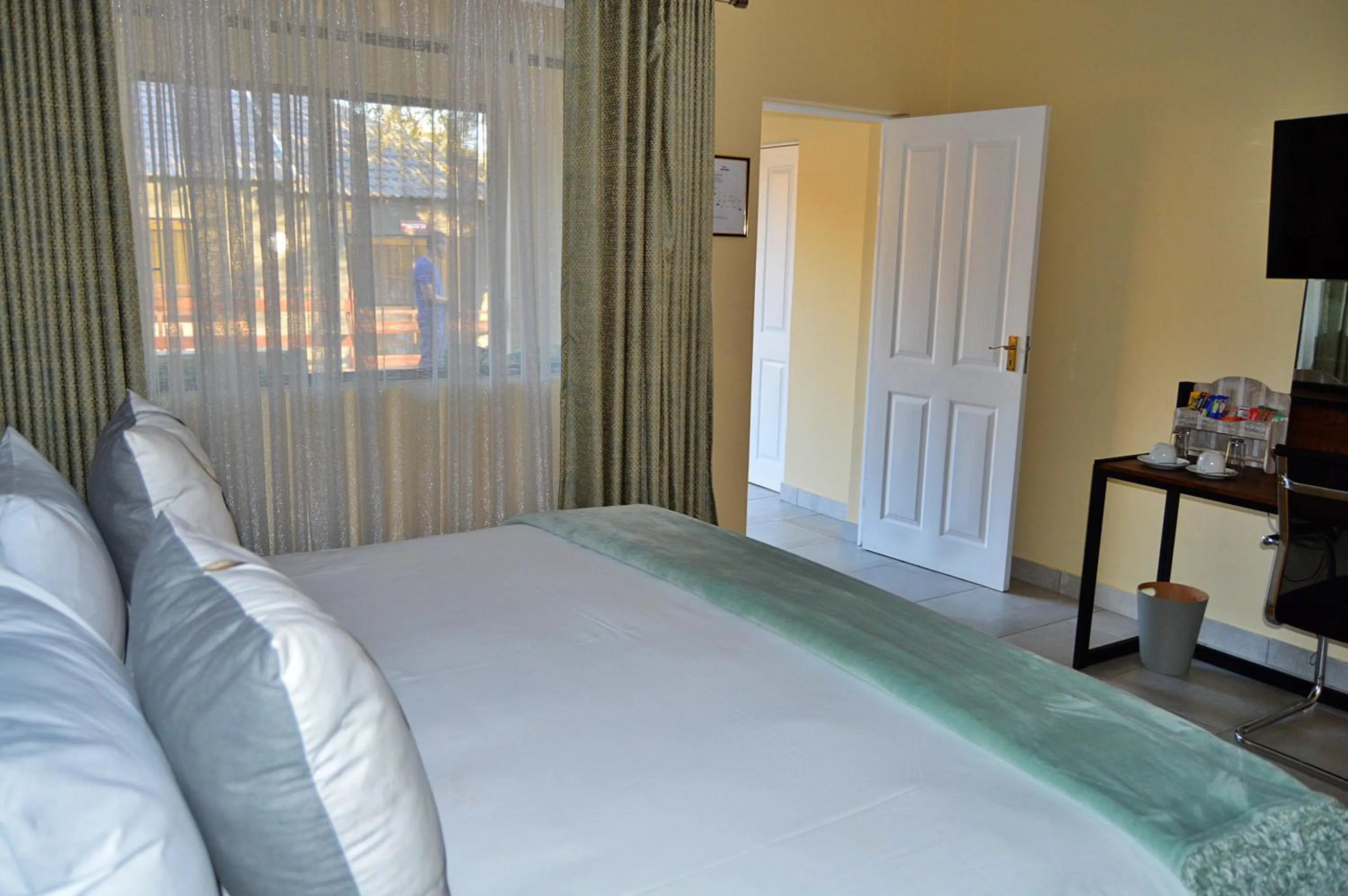 Bed in Royal Marlothi Kruger Safari Lodge and Spa